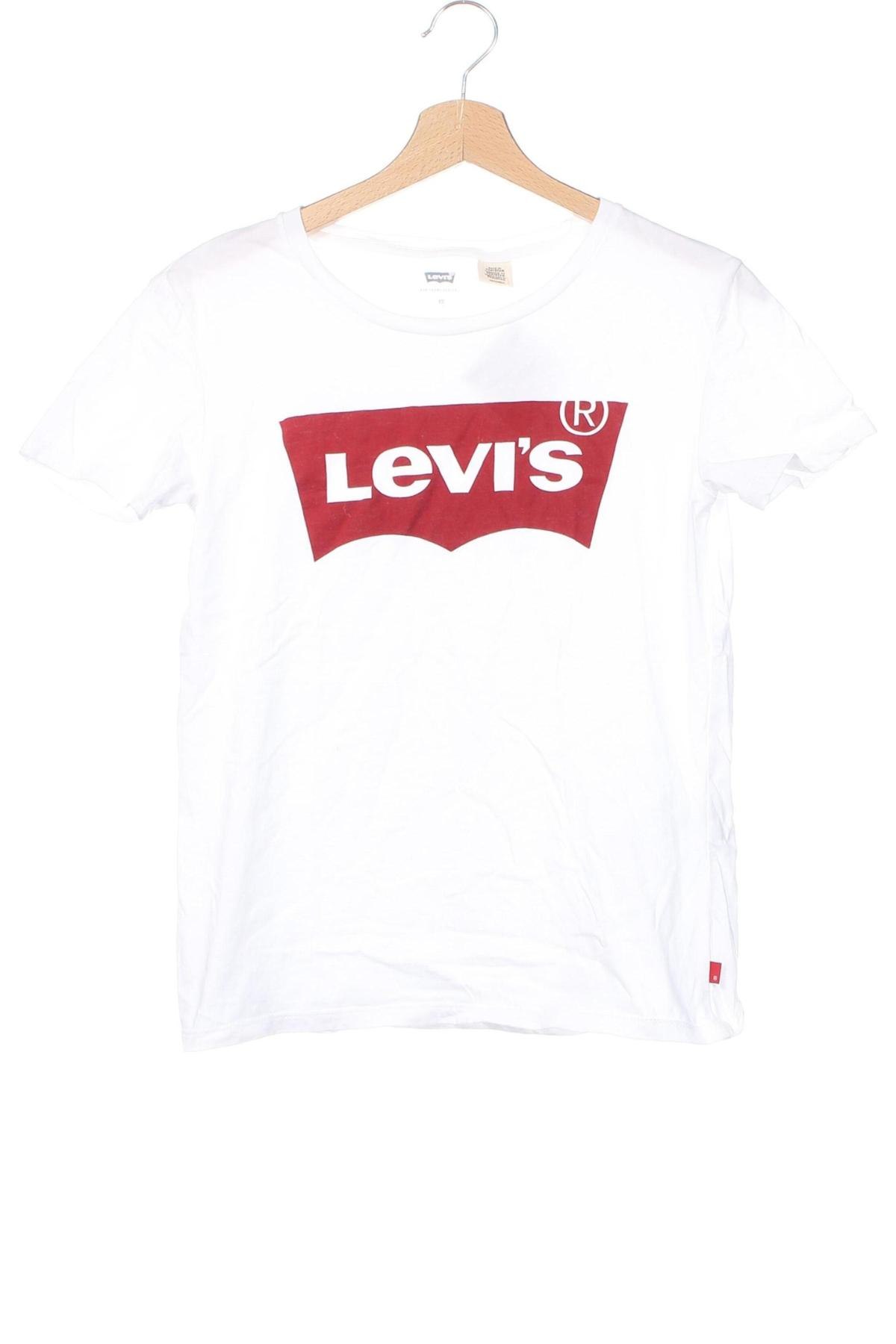 Damski T-shirt Levi's, Rozmiar XS, Kolor Biały, Cena 38,99 zł