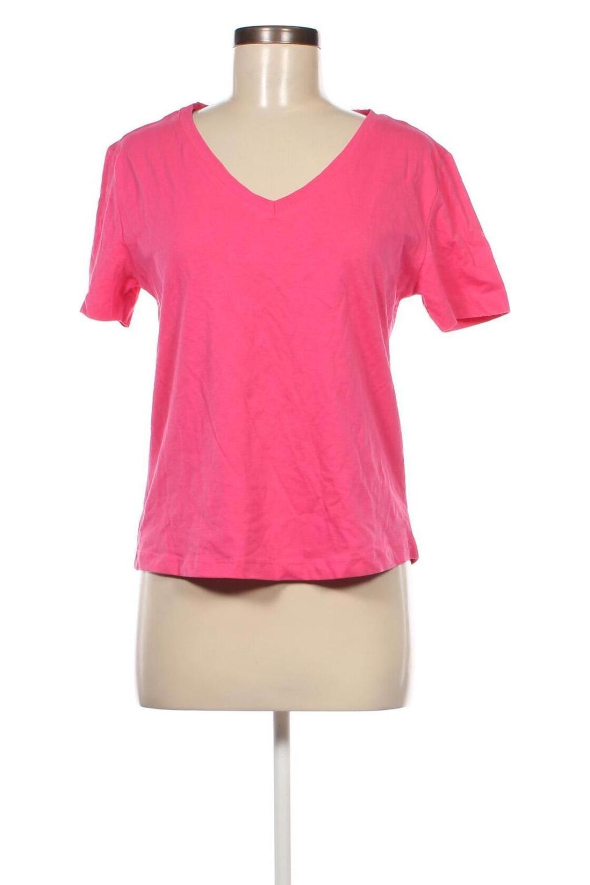 Γυναικείο t-shirt Mango, Μέγεθος M, Χρώμα Ρόζ , Τιμή 12,99 €