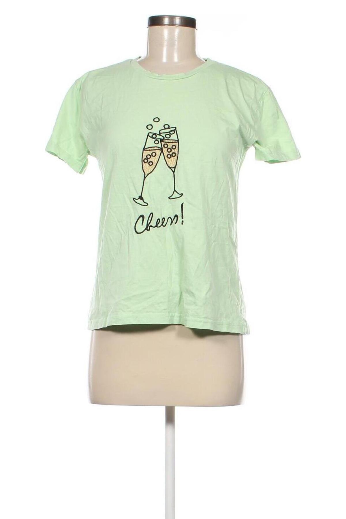 Damen T-Shirt Trendyol, Größe M, Farbe Grün, Preis € 9,21