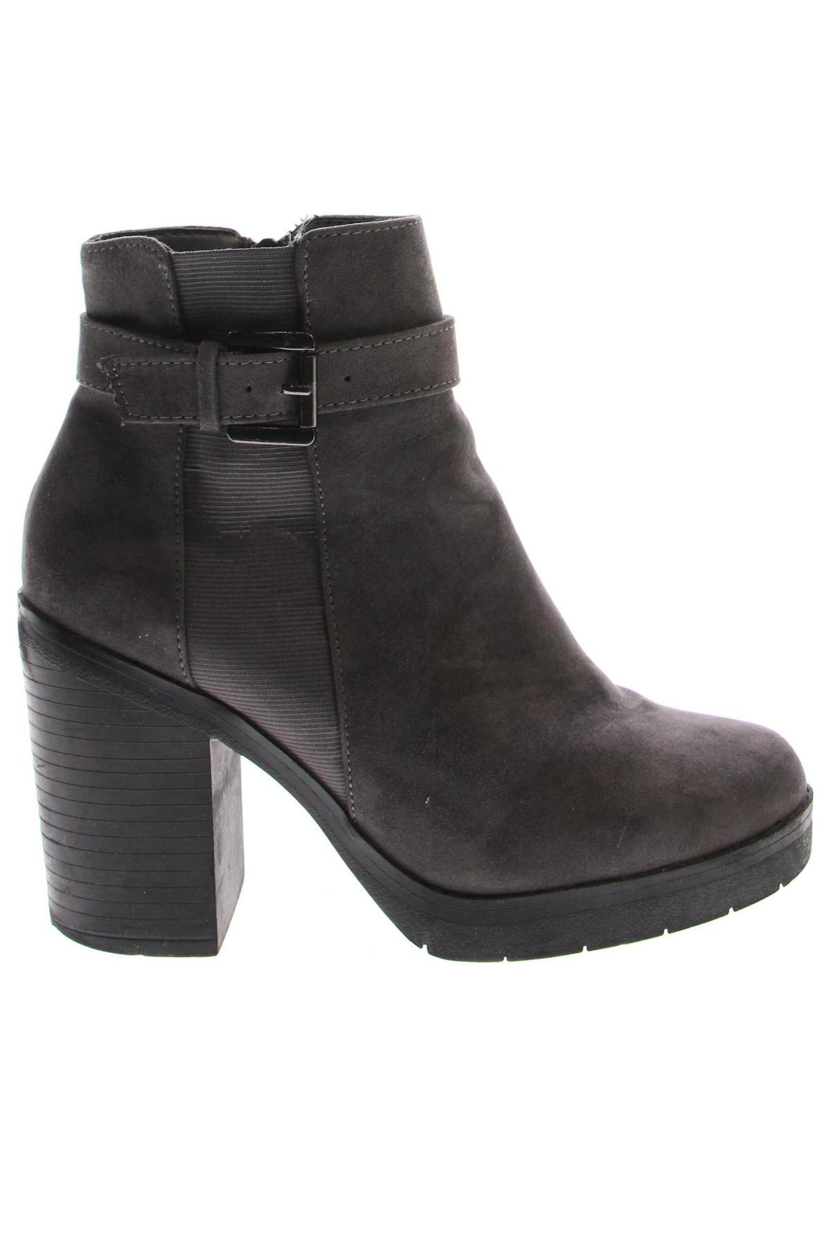 Damen Stiefeletten, Größe 37, Farbe Grau, Preis 17,49 €