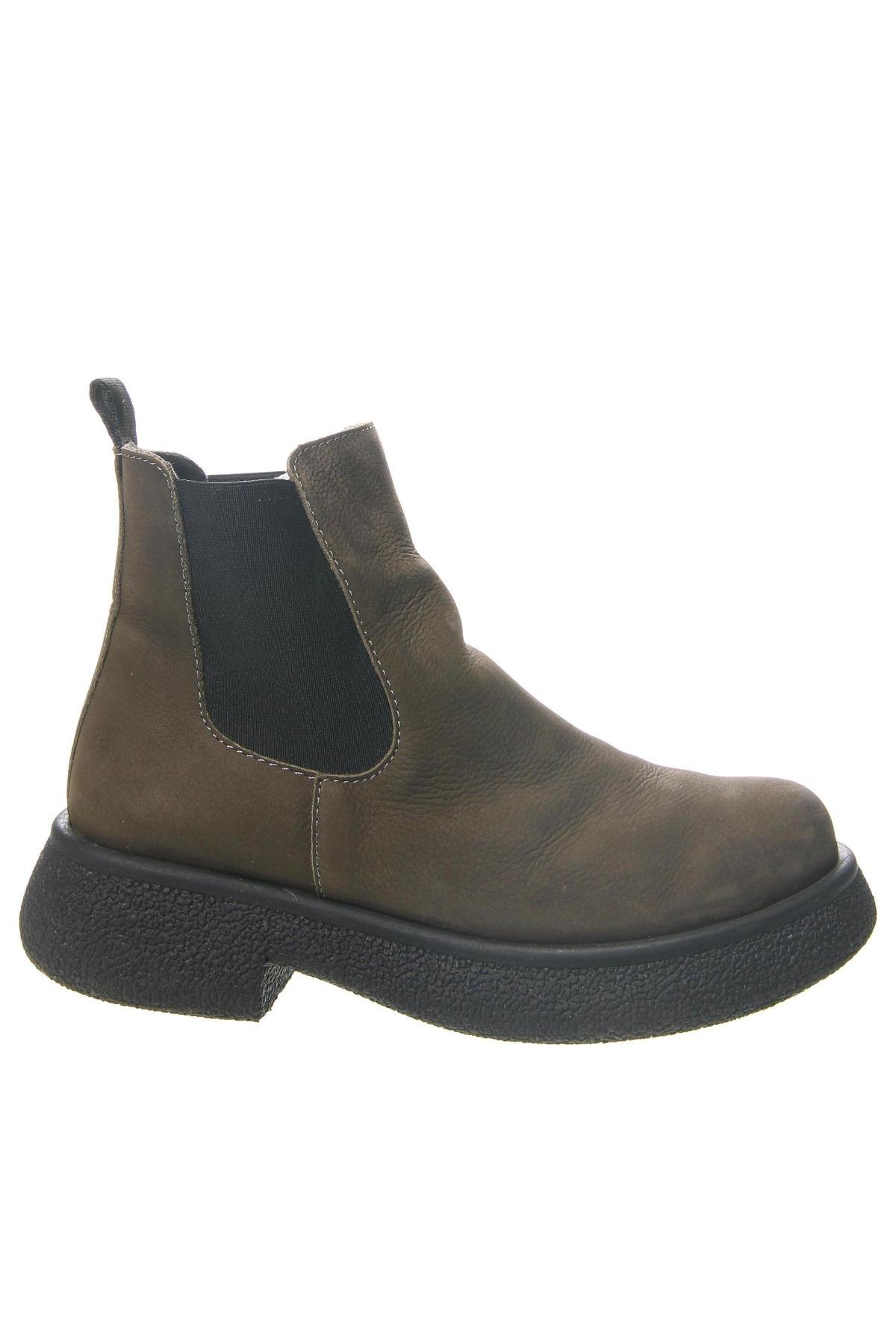 Damen Stiefeletten, Größe 39, Farbe Grün, Preis 40,00 €