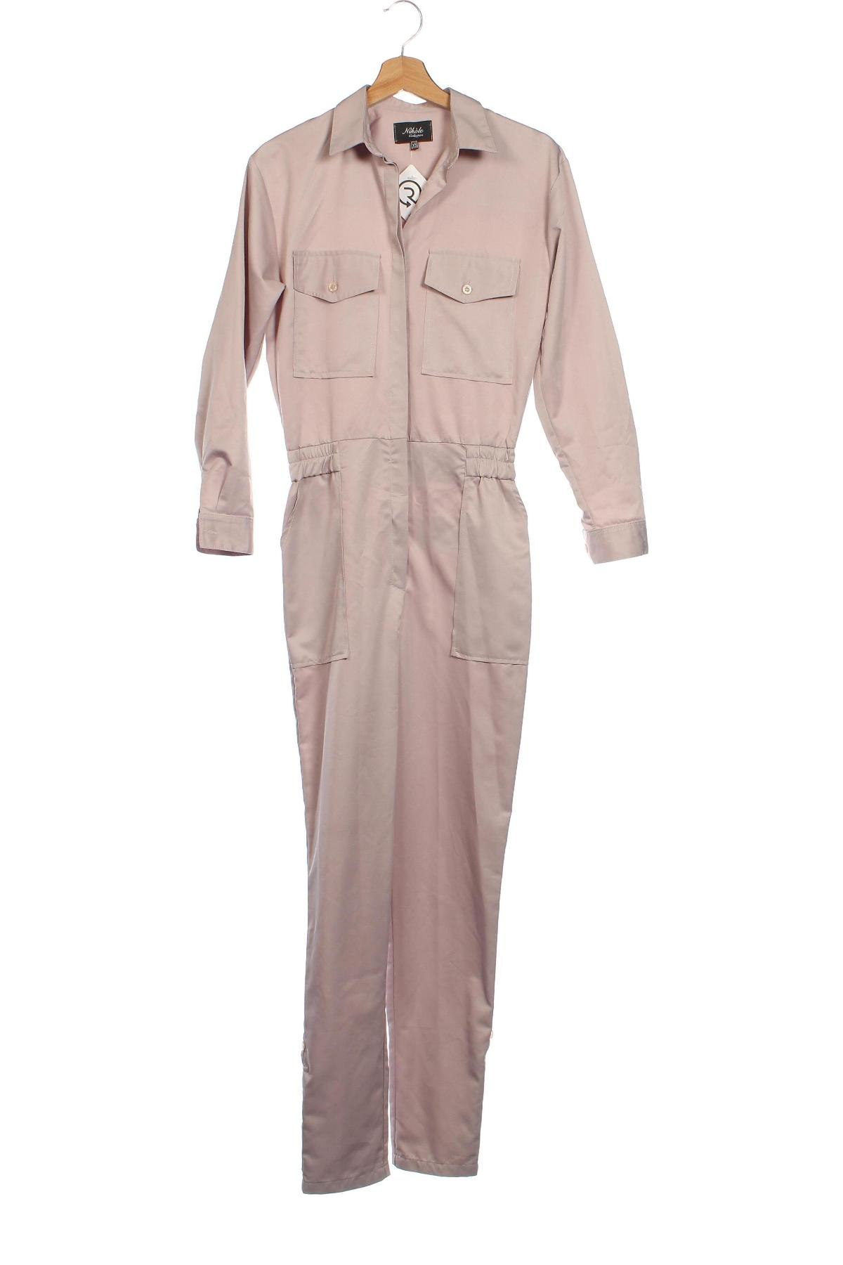 Langer Damen-Overall Nikole, Größe XS, Farbe Grau, Preis € 17,49