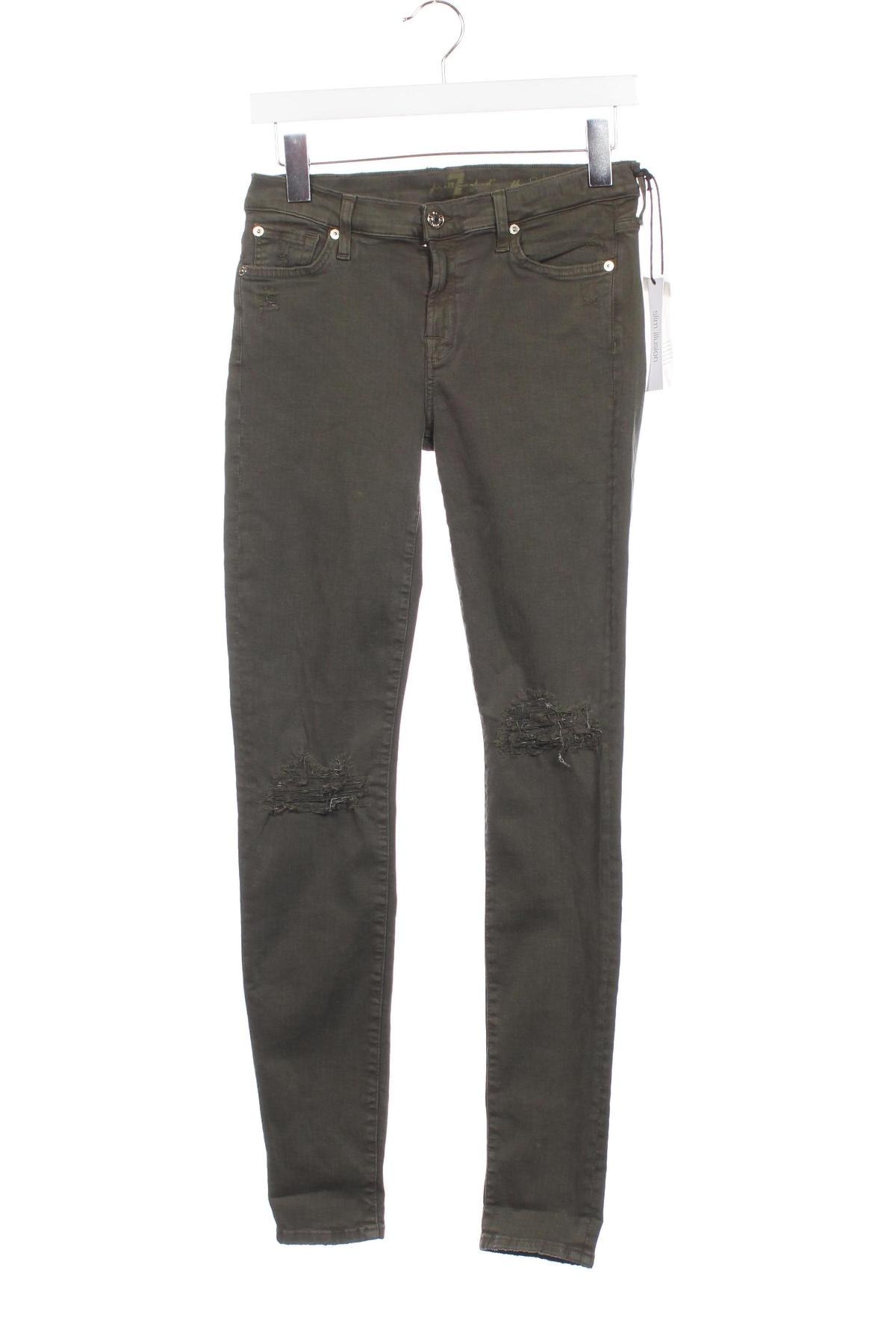 Damen Jeans 7 For All Mankind, Größe S, Farbe Grün, Preis 97,99 €