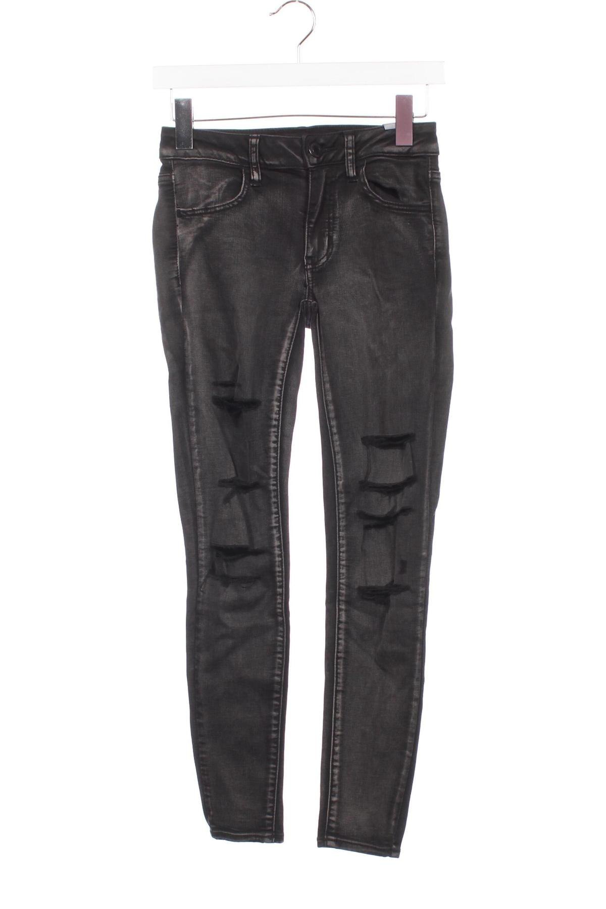 Blugi de femei American Eagle, Mărime XS, Culoare Negru, Preț 54,99 Lei