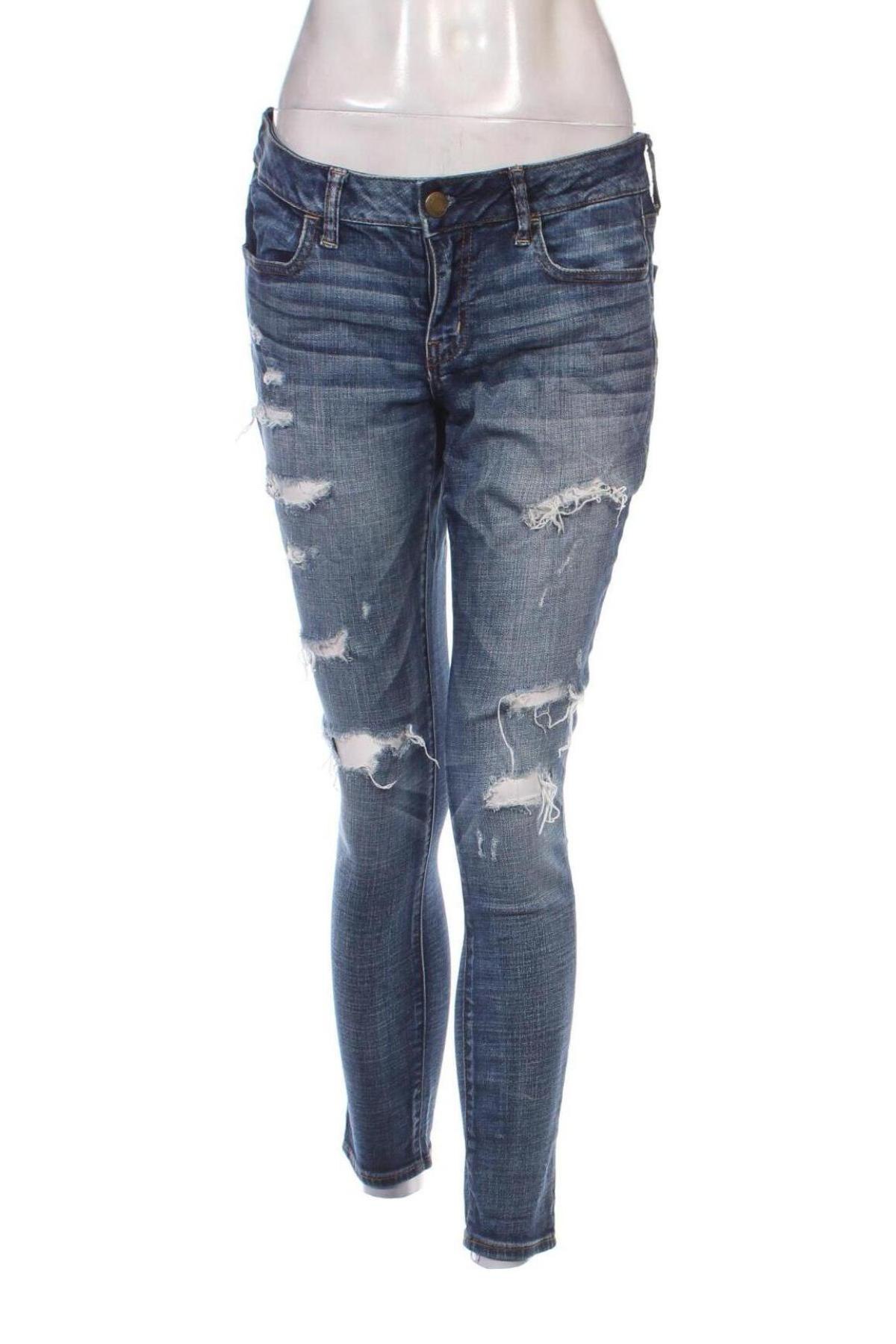 Damen Jeans American Eagle, Größe M, Farbe Blau, Preis 28,99 €