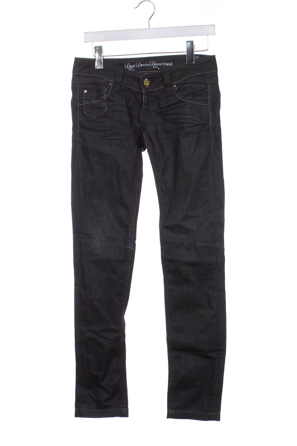 Damskie jeansy Dept Denim Departmet, Rozmiar S, Kolor Niebieski, Cena 94,25 zł