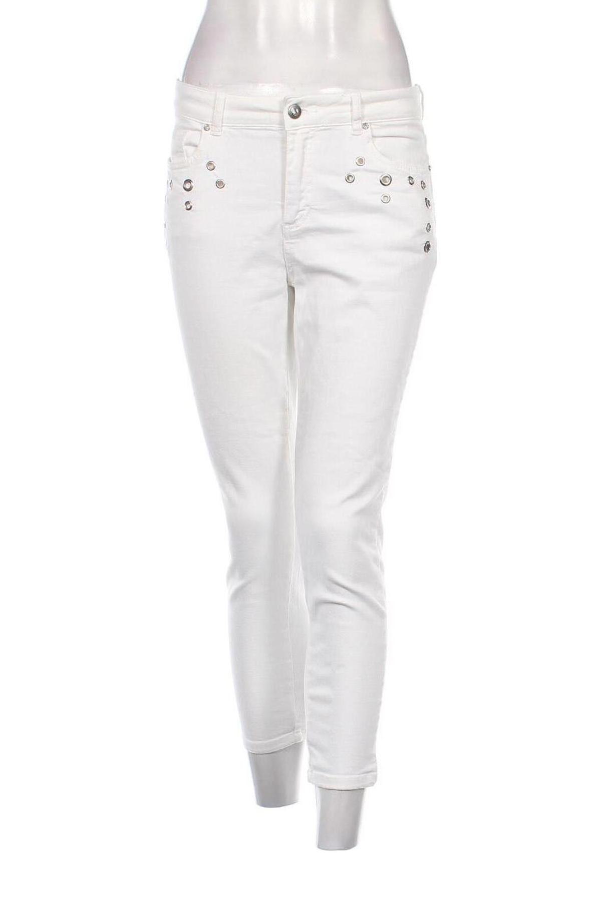 Damen Jeans Maloo, Größe L, Farbe Weiß, Preis € 14,99