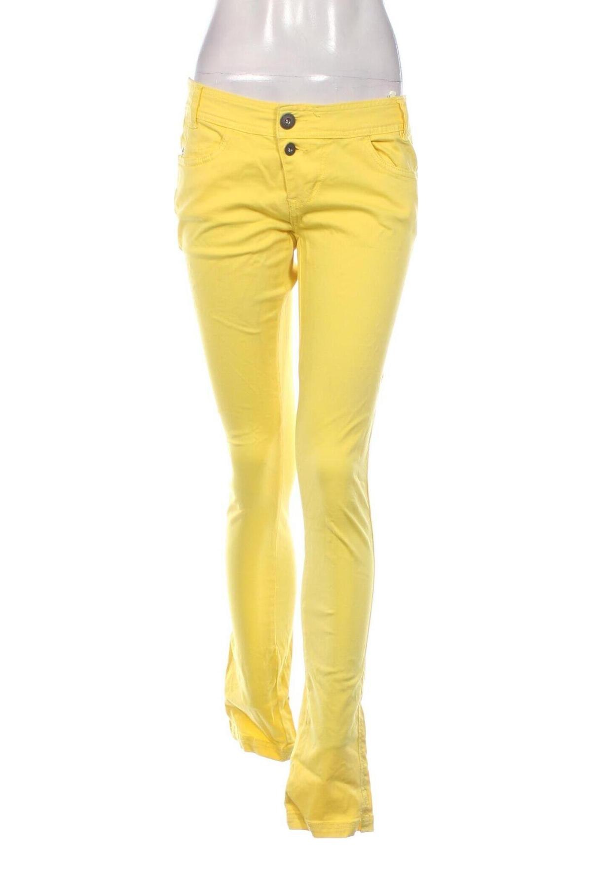 Damskie jeansy ONLY, Rozmiar M, Kolor Żółty, Cena 49,99 zł