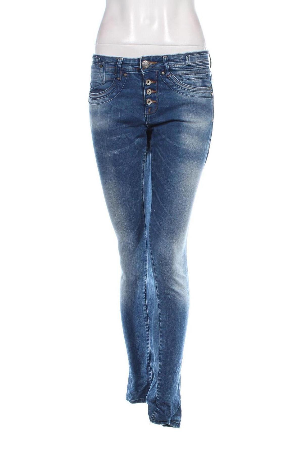 Damskie jeansy Pulz Jeans, Rozmiar M, Kolor Niebieski, Cena 131,99 zł