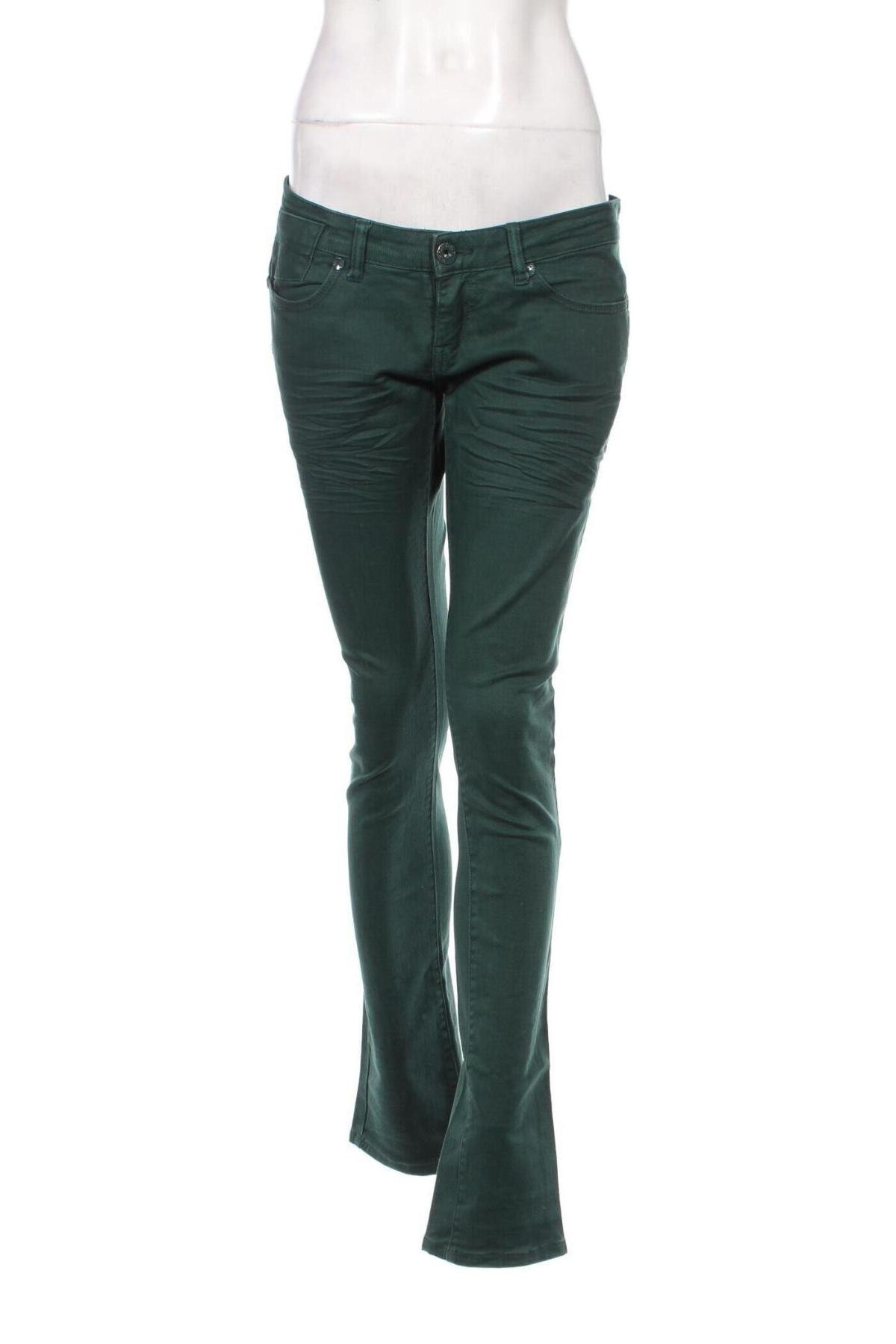 Damen Jeans Springfield, Größe L, Farbe Grün, Preis € 10,99