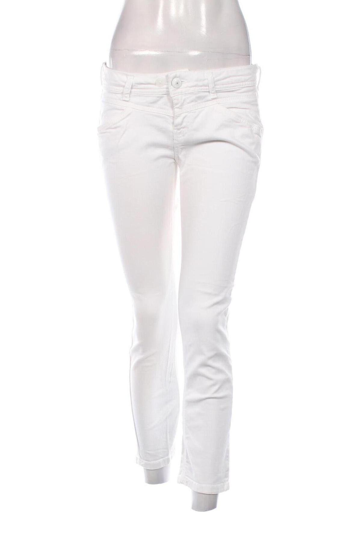 Damen Jeans Street One, Größe M, Farbe Weiß, Preis 14,99 €