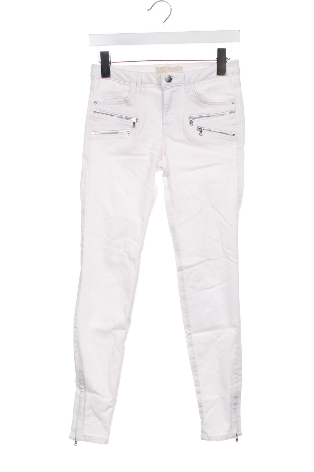 Damen Jeans Zara, Größe XS, Farbe Weiß, Preis € 8,99