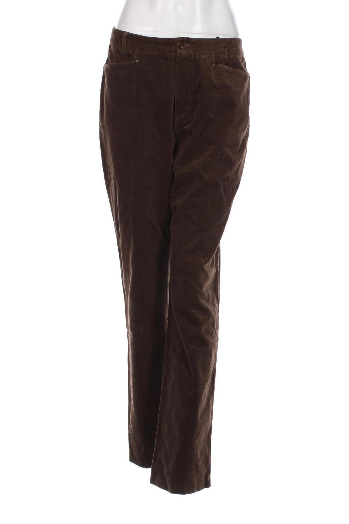 Damen Cordhose Oui, Größe M, Farbe Braun, Preis € 14,99