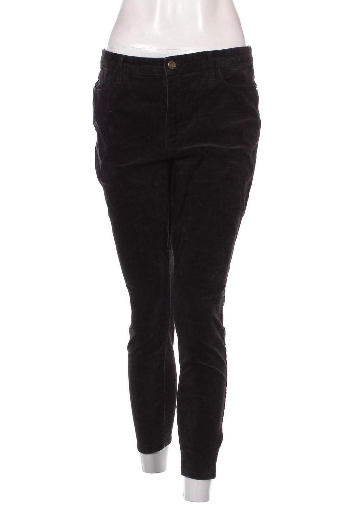 Pantaloni de velvet de femei Talbots, Mărime M, Culoare Negru, Preț 38,99 Lei