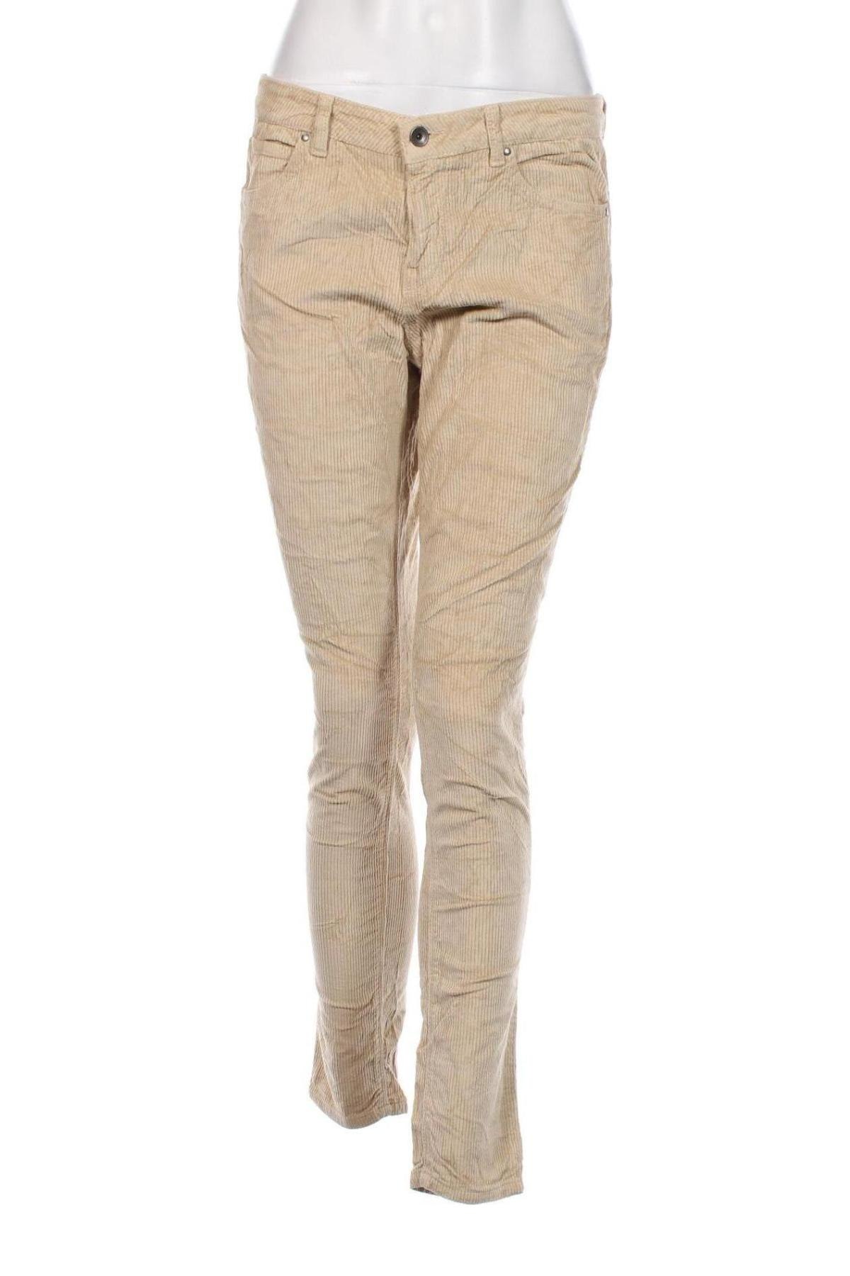 Damen Cordhose United Colors Of Benetton, Größe M, Farbe Beige, Preis 33,99 €