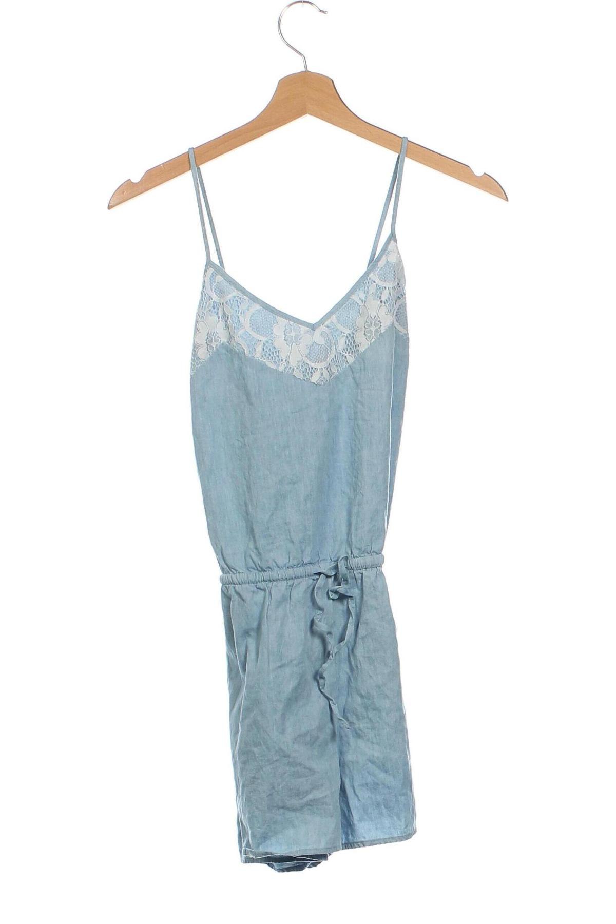 Women's short jumpsuit Silvian Heach, Μέγεθος S, Χρώμα Μπλέ, Τιμή 25,99 €