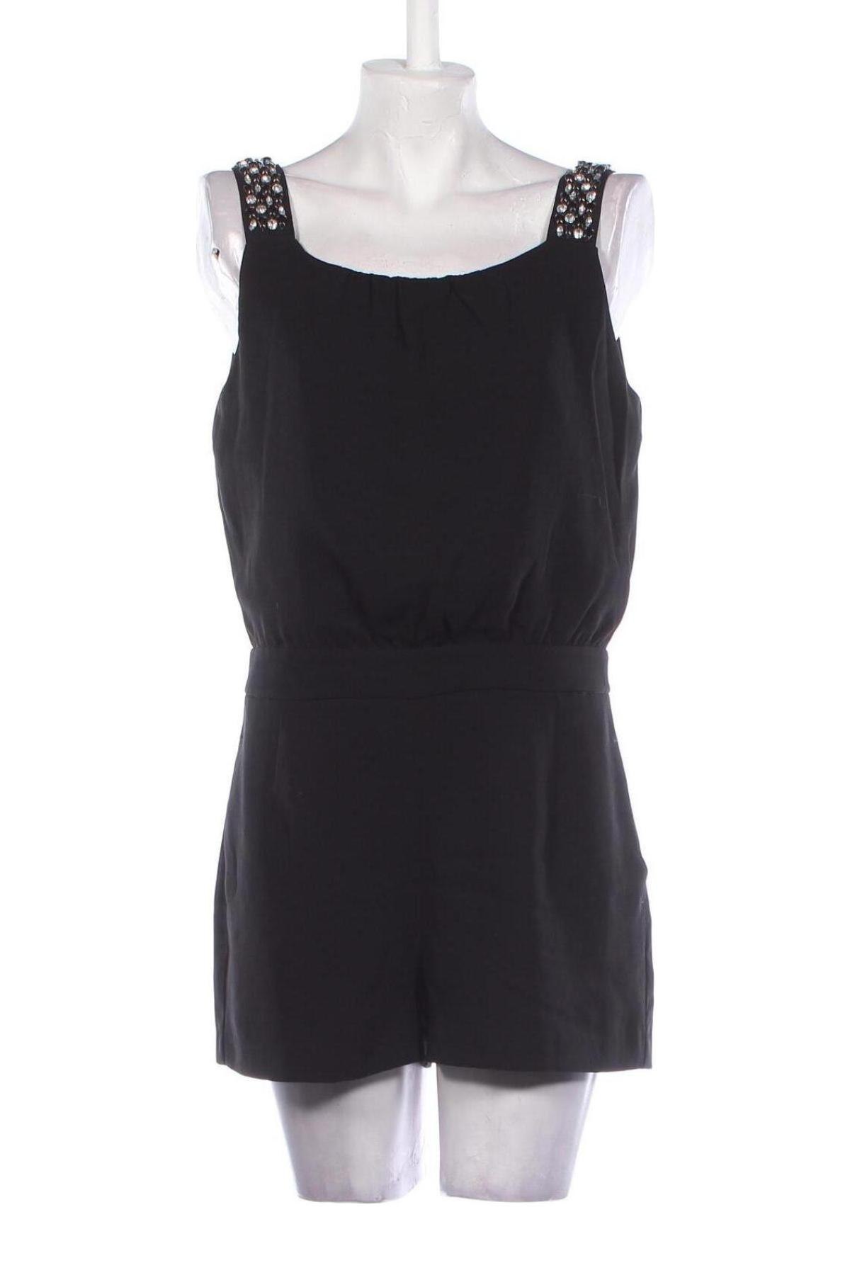 Women's short jumpsuit Zara, Μέγεθος M, Χρώμα Μαύρο, Τιμή 17,39 €