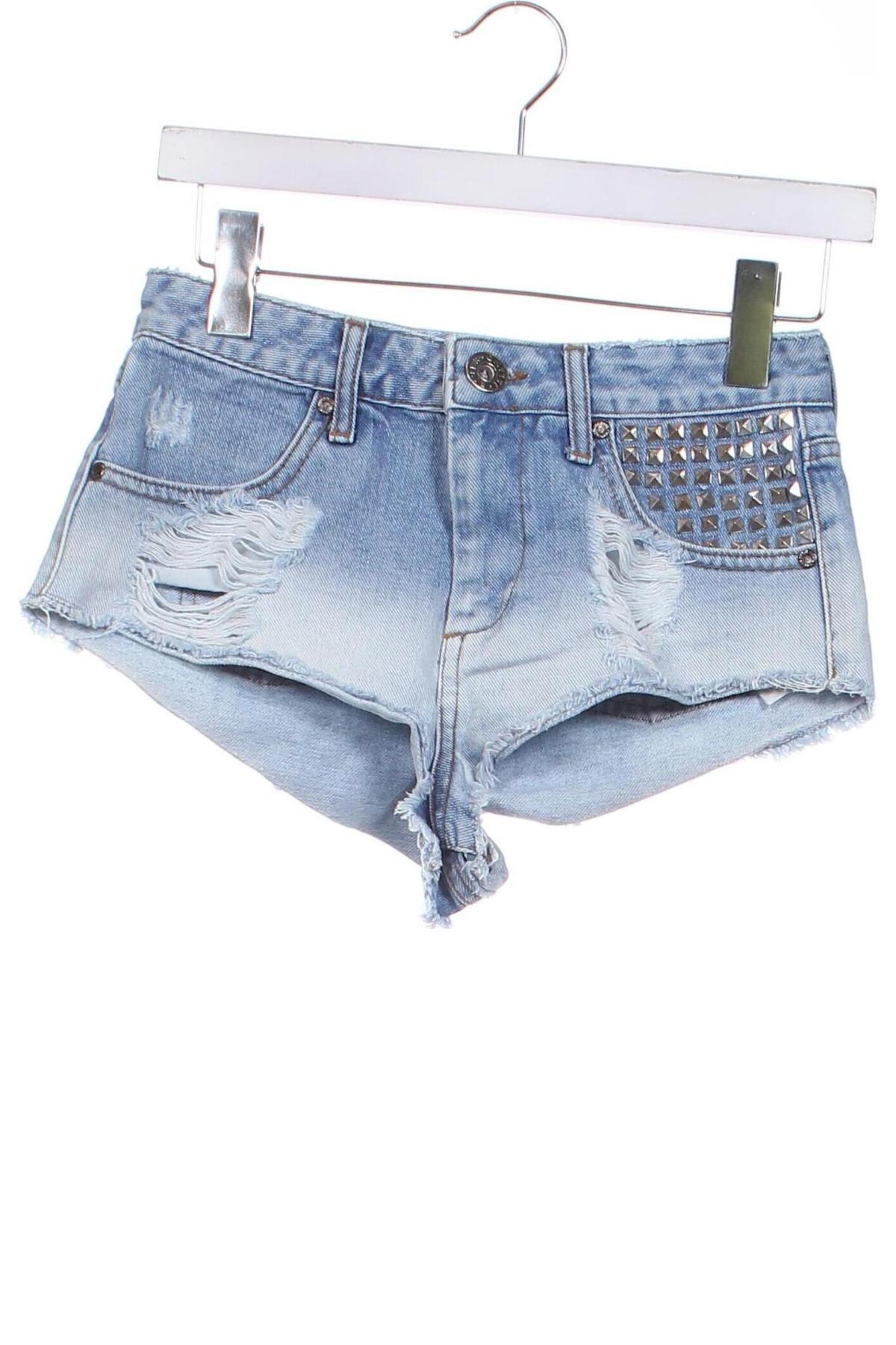 Damen Shorts River Island, Größe XXS, Farbe Blau, Preis 23,99 €