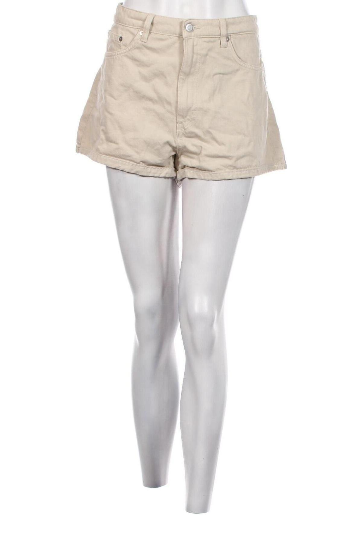 Damen Shorts Weekday, Größe L, Farbe Beige, Preis € 13,99