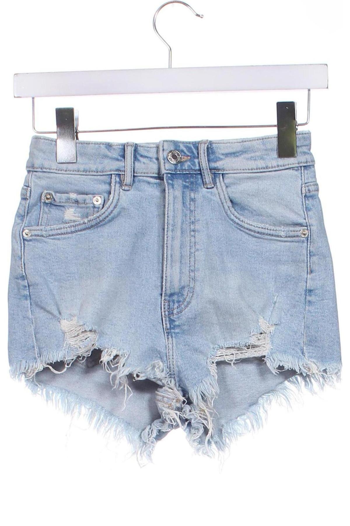 Damen Shorts Zara, Größe XS, Farbe Blau, Preis € 8,18