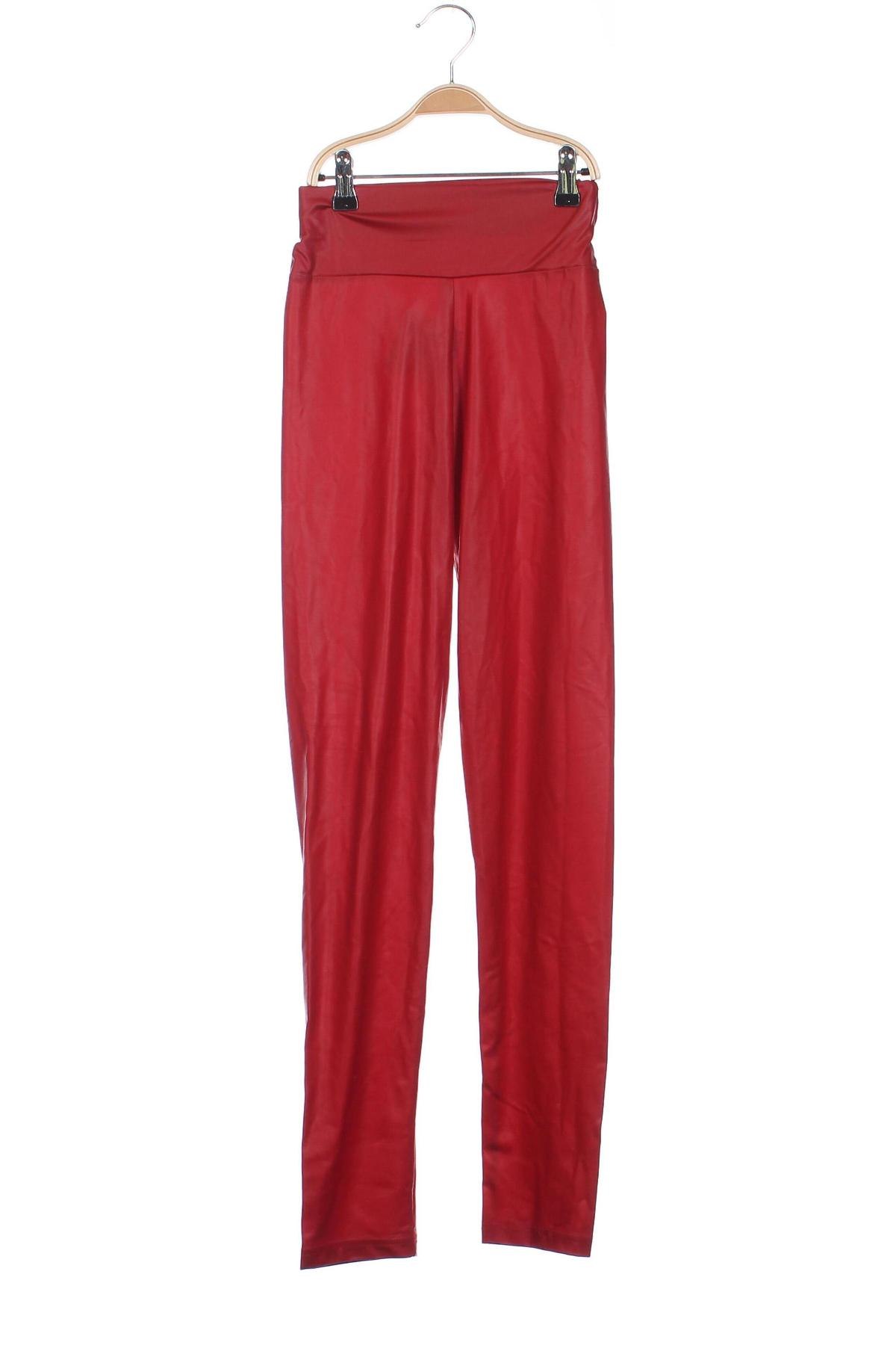 Damen Leggings, Größe XS, Farbe Rot, Preis 6,99 €