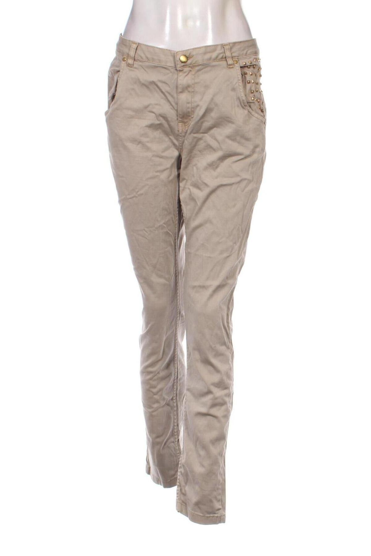 Damenhose, Größe L, Farbe Beige, Preis 20,49 €