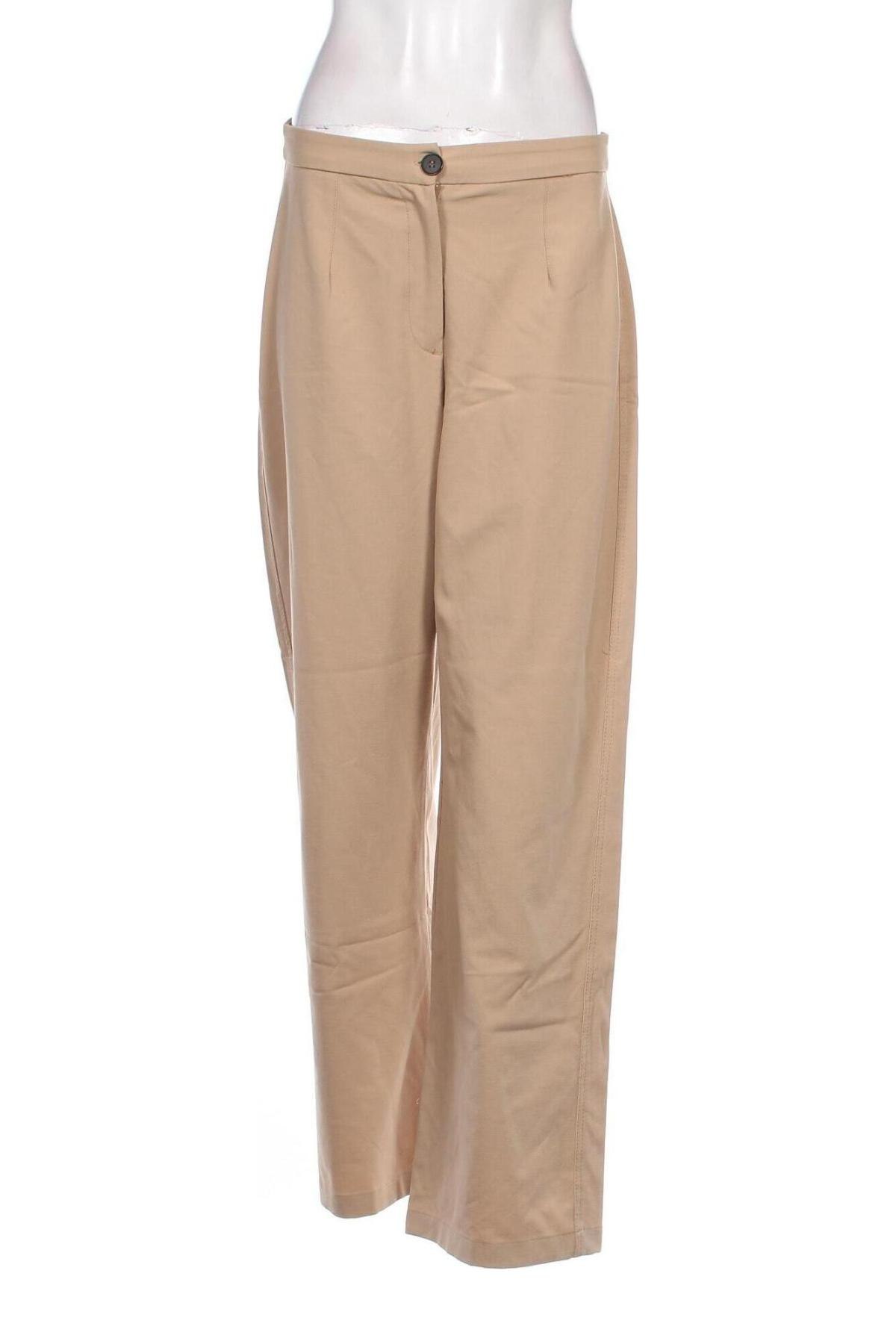 Damenhose Bershka, Größe M, Farbe Beige, Preis 10,99 €