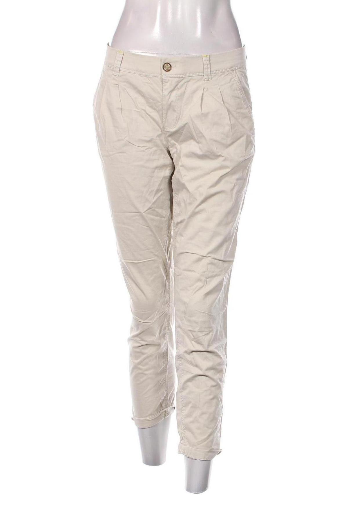 Pantaloni de femei Esprit, Mărime L, Culoare Bej, Preț 67,99 Lei