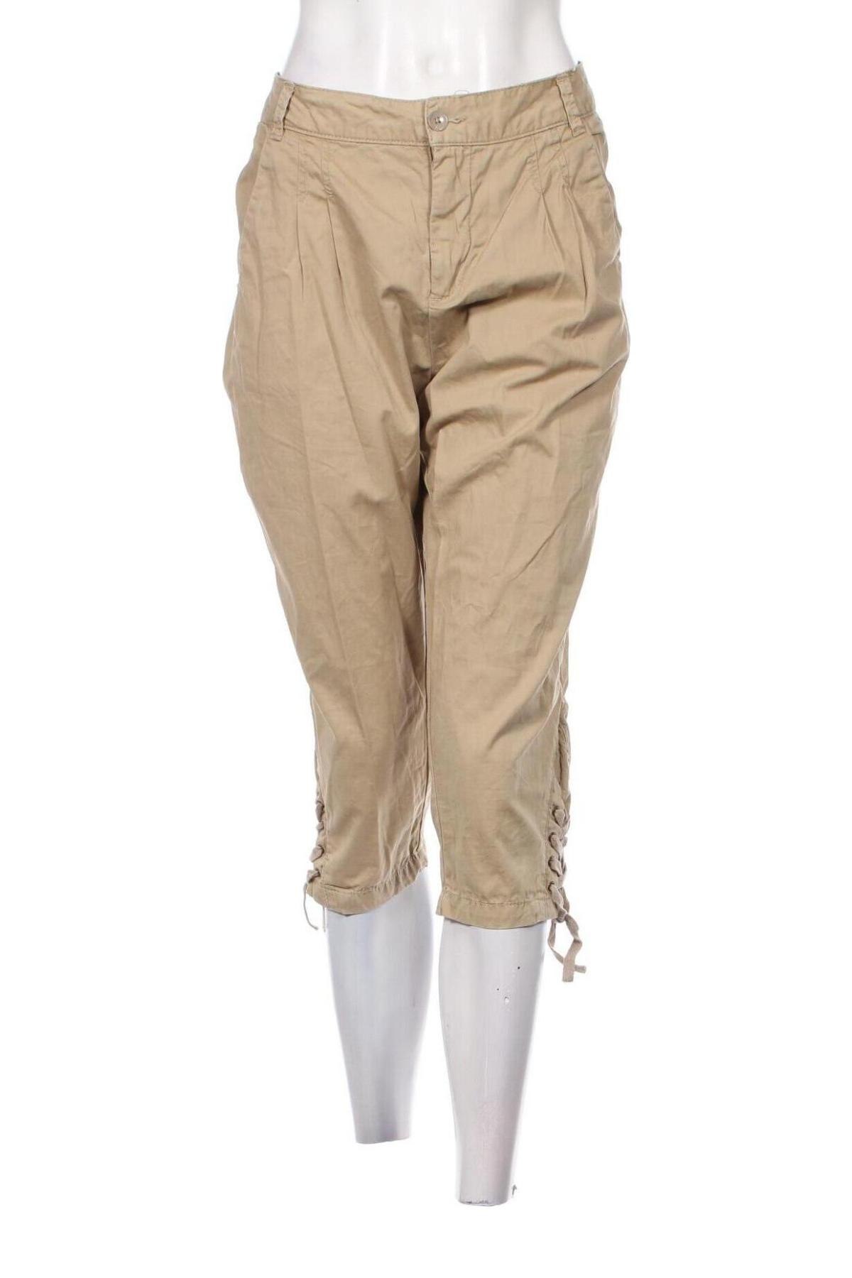 Damenhose KappAhl, Größe L, Farbe Beige, Preis € 12,49