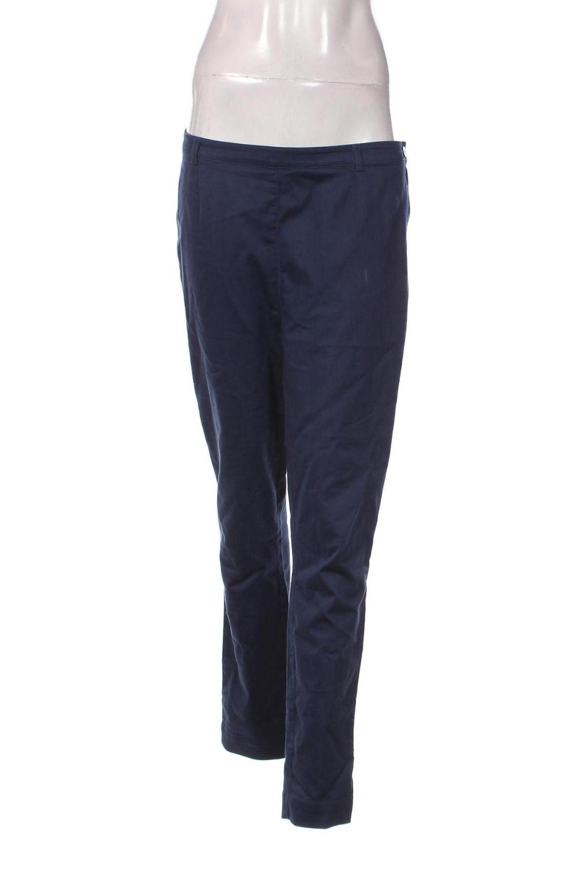 Pantaloni de femei Mtwtfss Weekday, Mărime L, Culoare Albastru, Preț 54,99 Lei