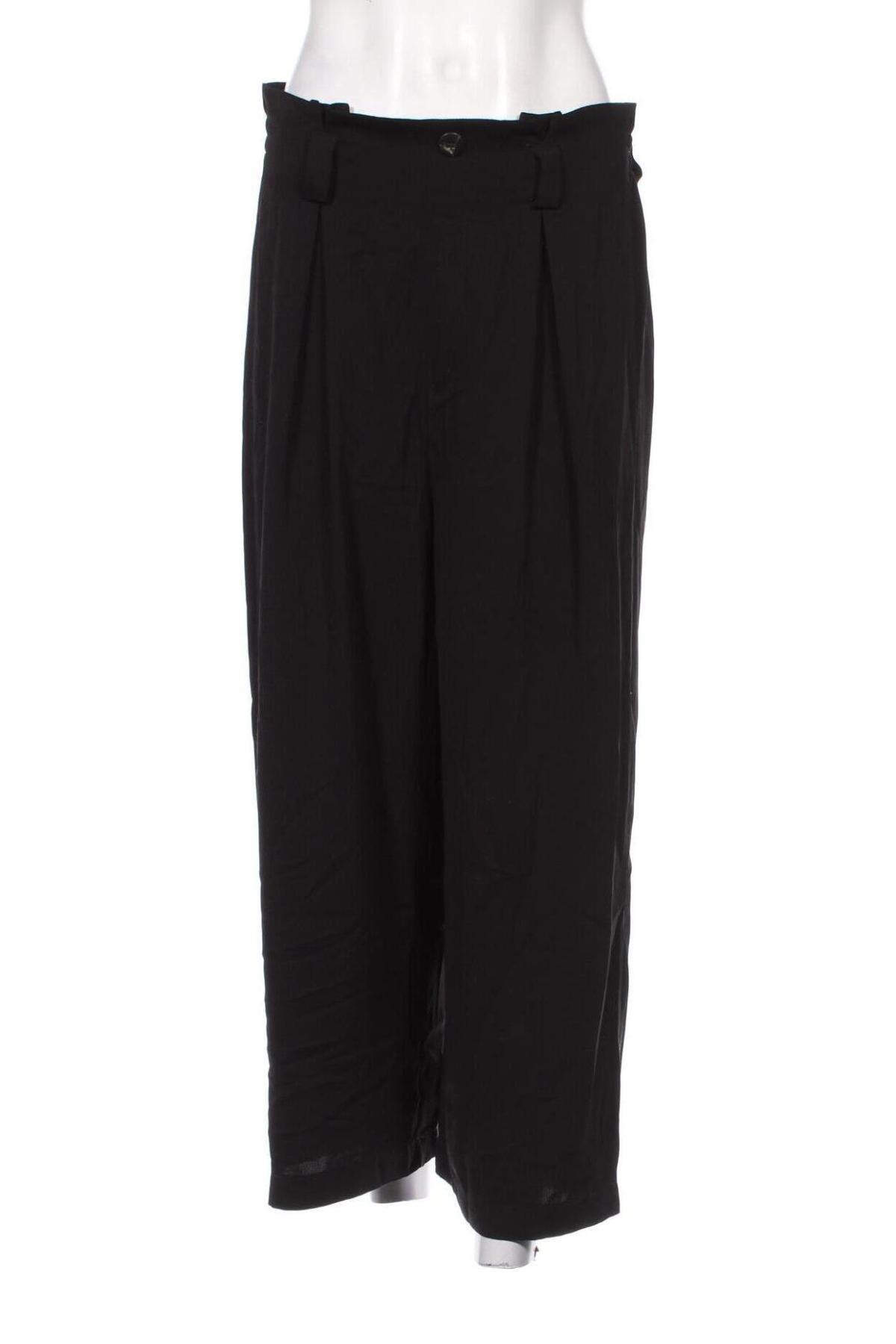 Pantaloni de femei Stradivarius, Mărime L, Culoare Negru, Preț 38,99 Lei