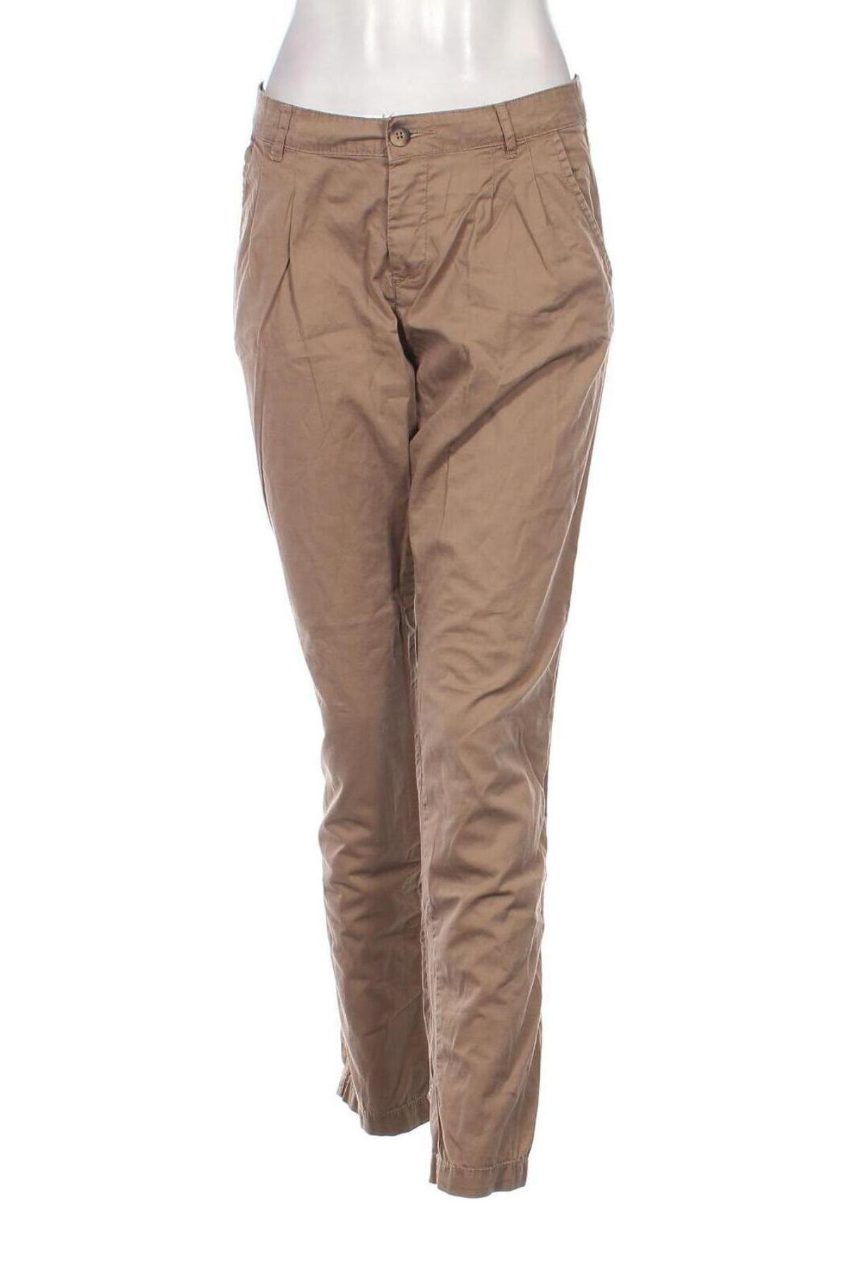 Pantaloni de femei Terranova, Mărime M, Culoare Bej, Preț 73,98 Lei