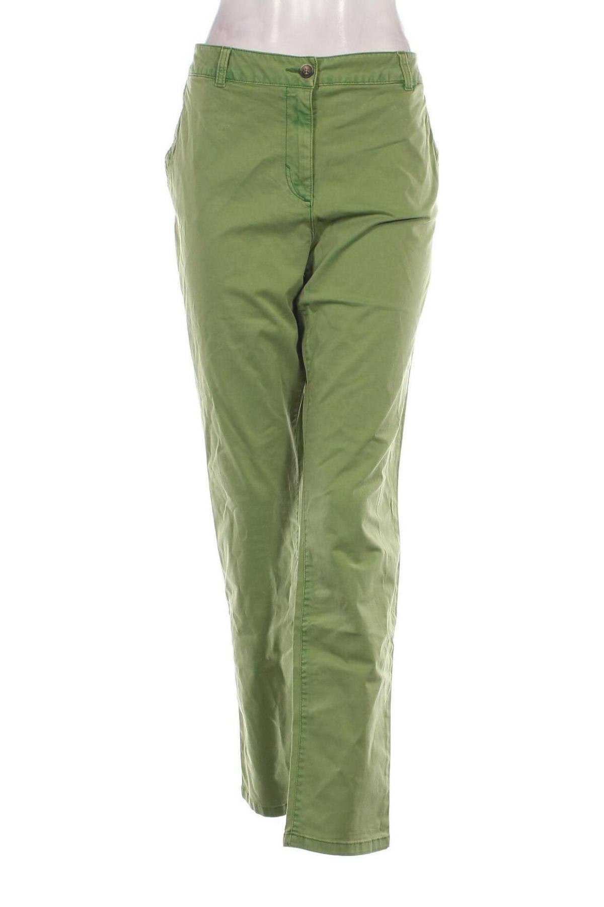 Pantaloni de femei Tom Tailor, Mărime XL, Culoare Verde, Preț 68,99 Lei