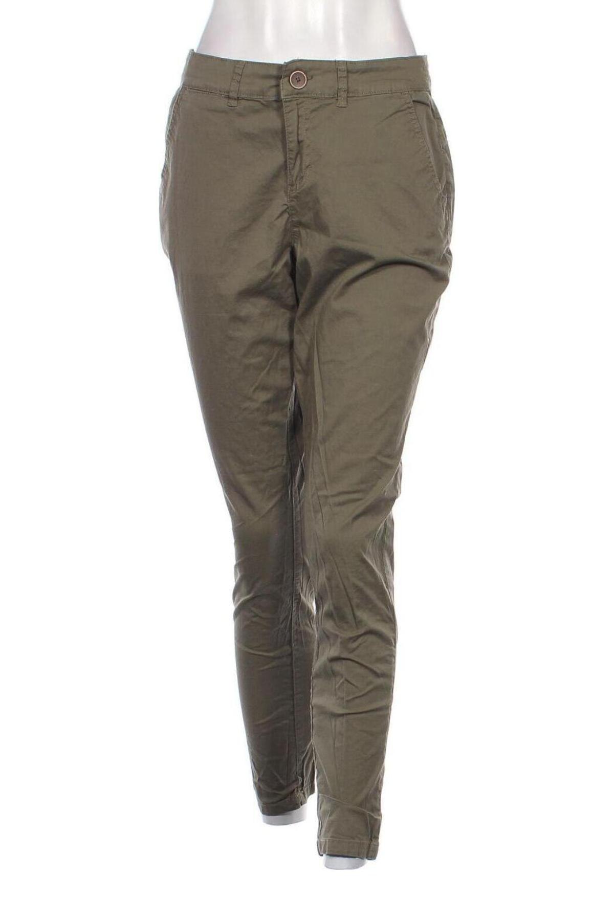 Pantaloni de femei Yessica, Mărime S, Culoare Verde, Preț 44,99 Lei