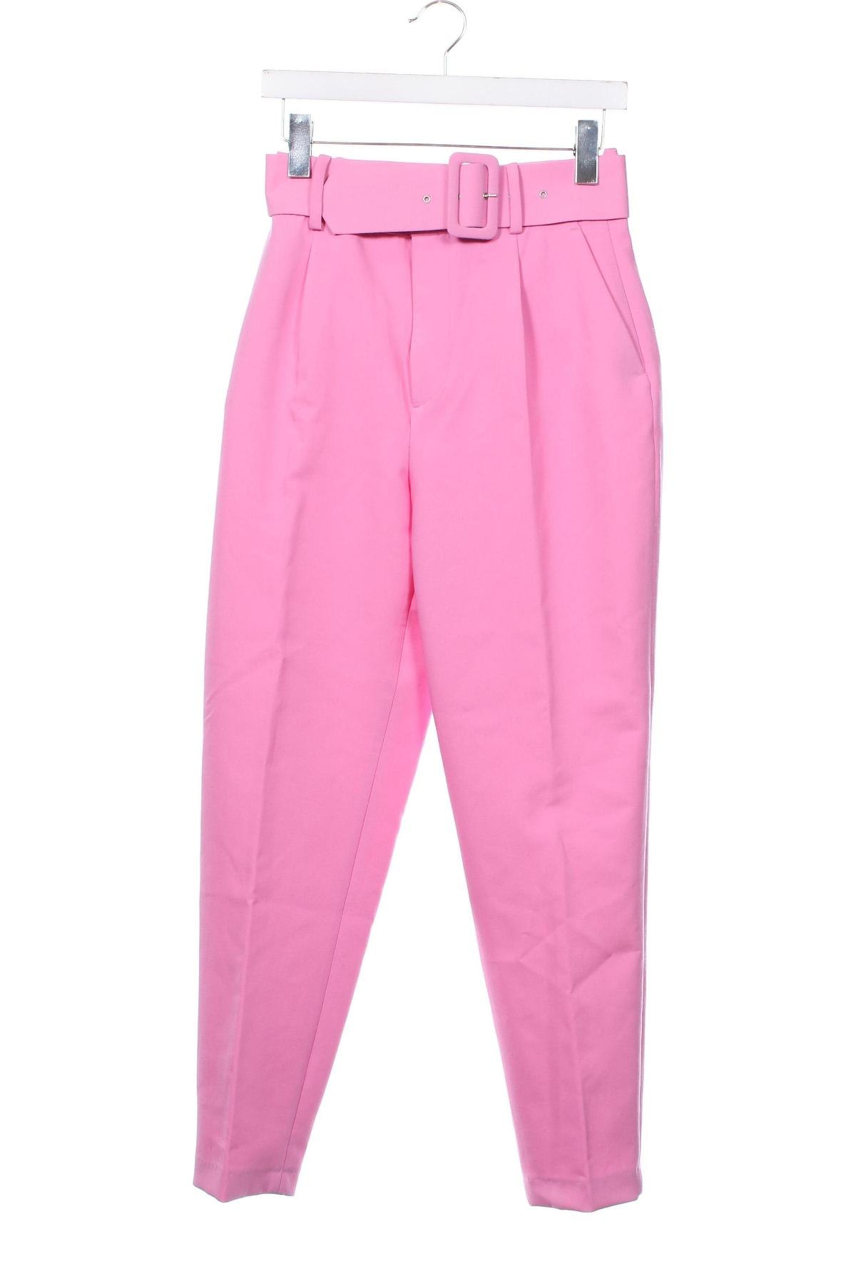 Damenhose Zara, Größe XS, Farbe Rosa, Preis 13,81 €