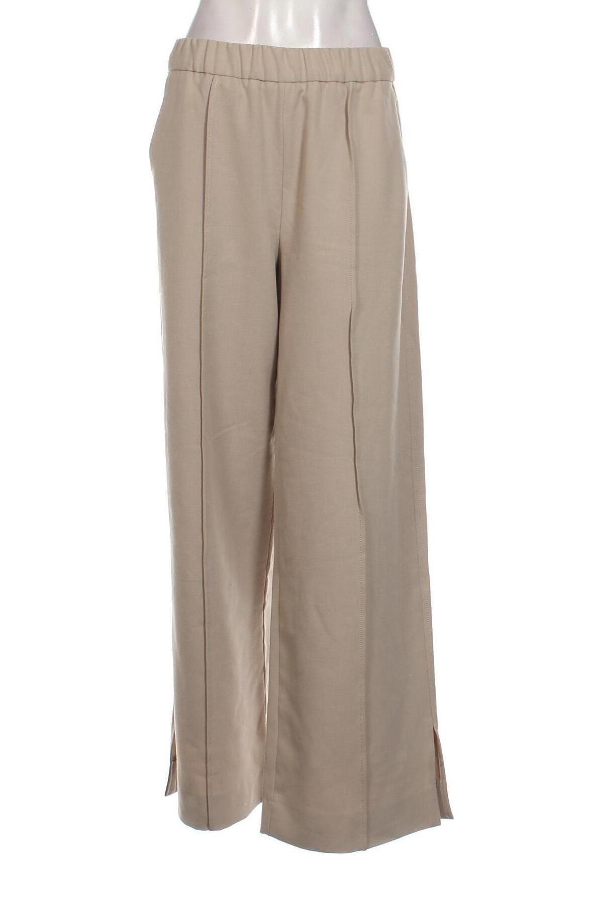 Damenhose Zara, Größe M, Farbe Beige, Preis 13,81 €