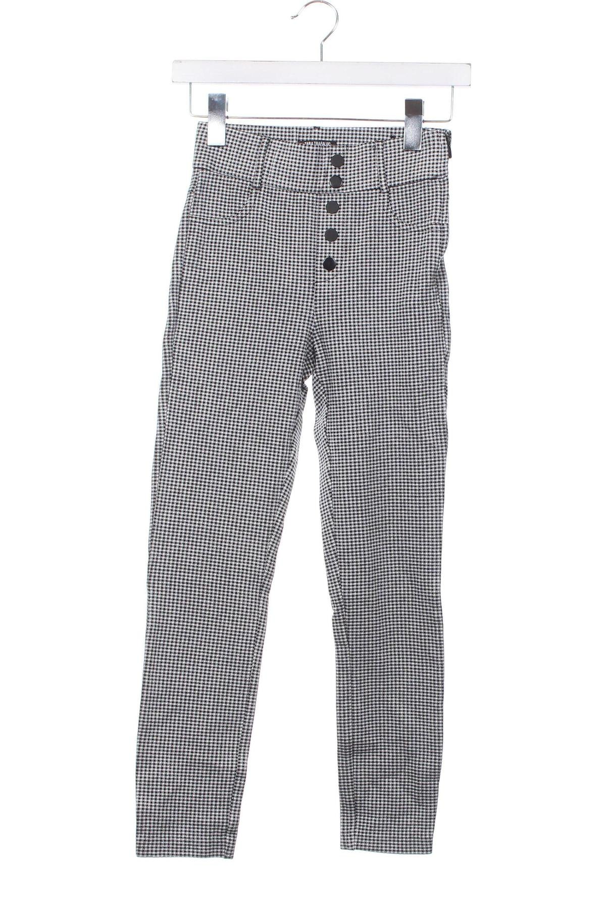 Pantaloni de femei Zara Trafaluc, Mărime XS, Culoare Gri, Preț 35,99 Lei