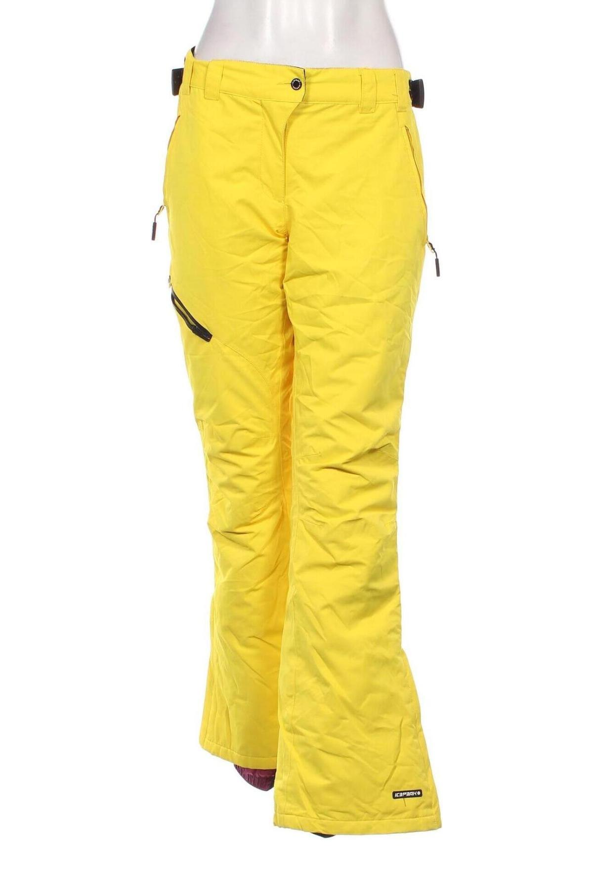 Damenhose für Wintersport Icepeak, Größe M, Farbe Gelb, Preis € 47,49