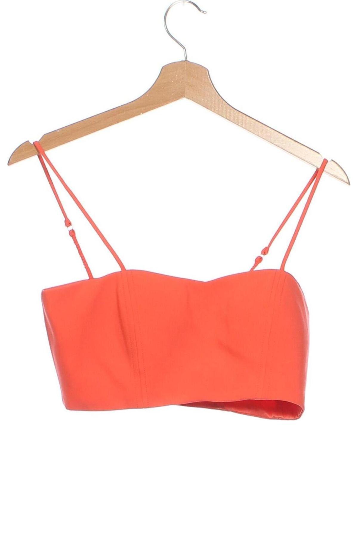 Damentop Bardot, Größe M, Farbe Orange, Preis € 13,82