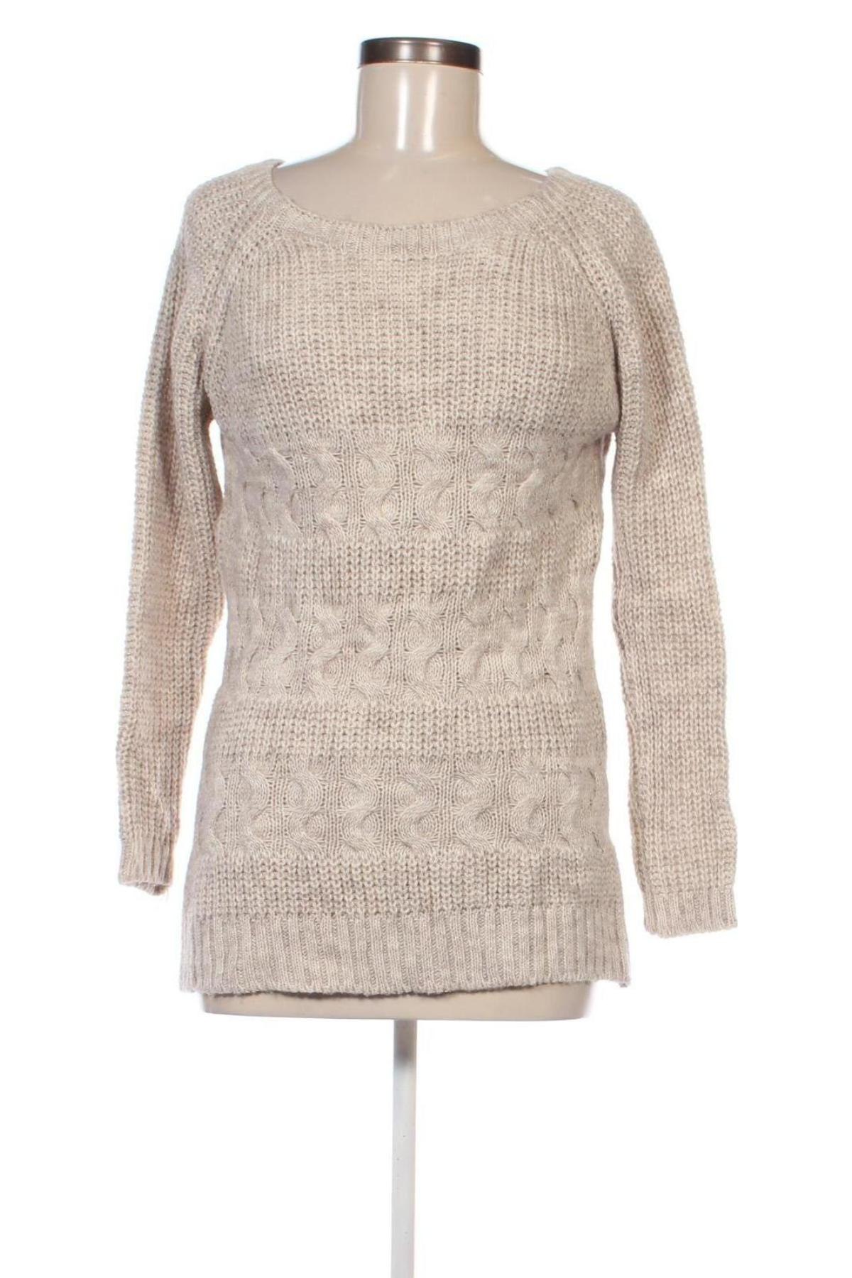 Damenpullover, Größe M, Farbe Beige, Preis 11,99 €