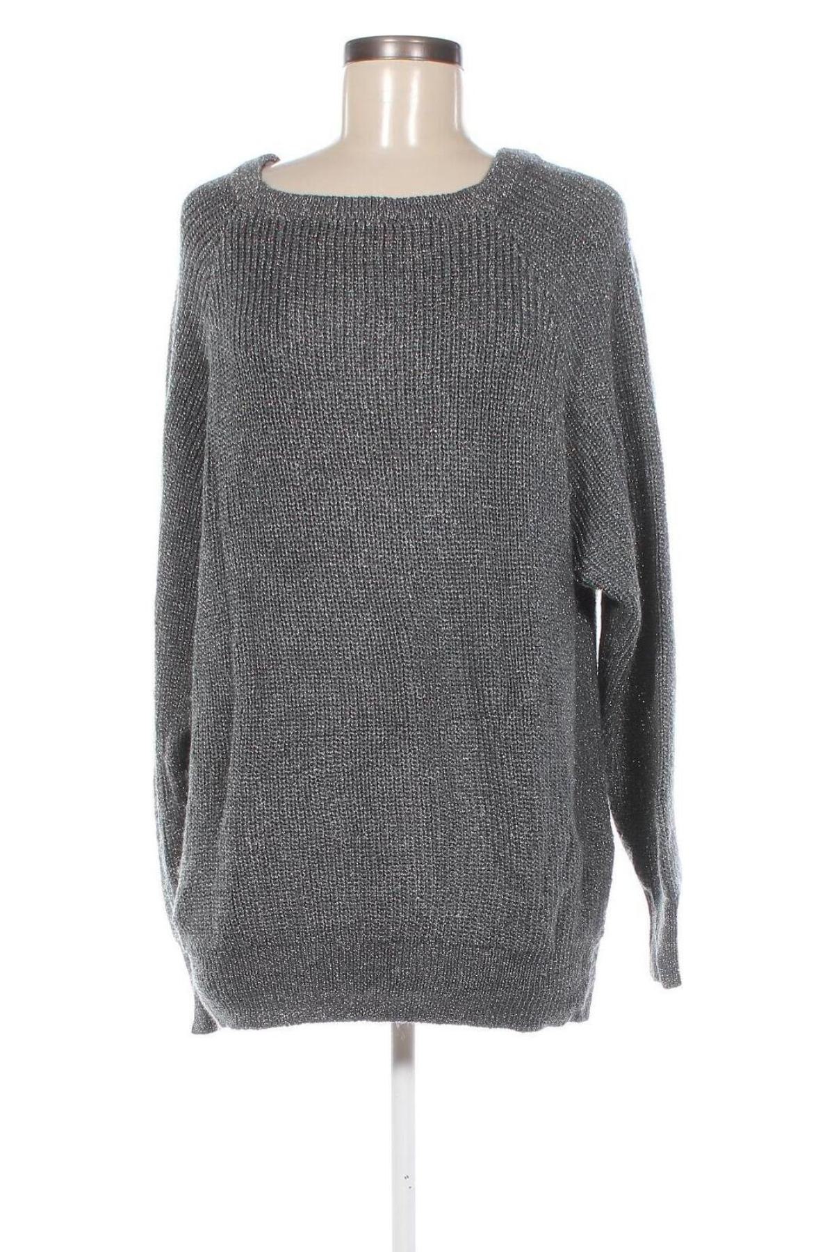 Damenpullover, Größe XL, Farbe Silber, Preis € 20,49