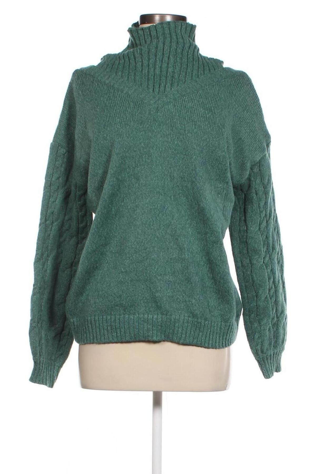 Damenpullover, Größe M, Farbe Grün, Preis € 12,49