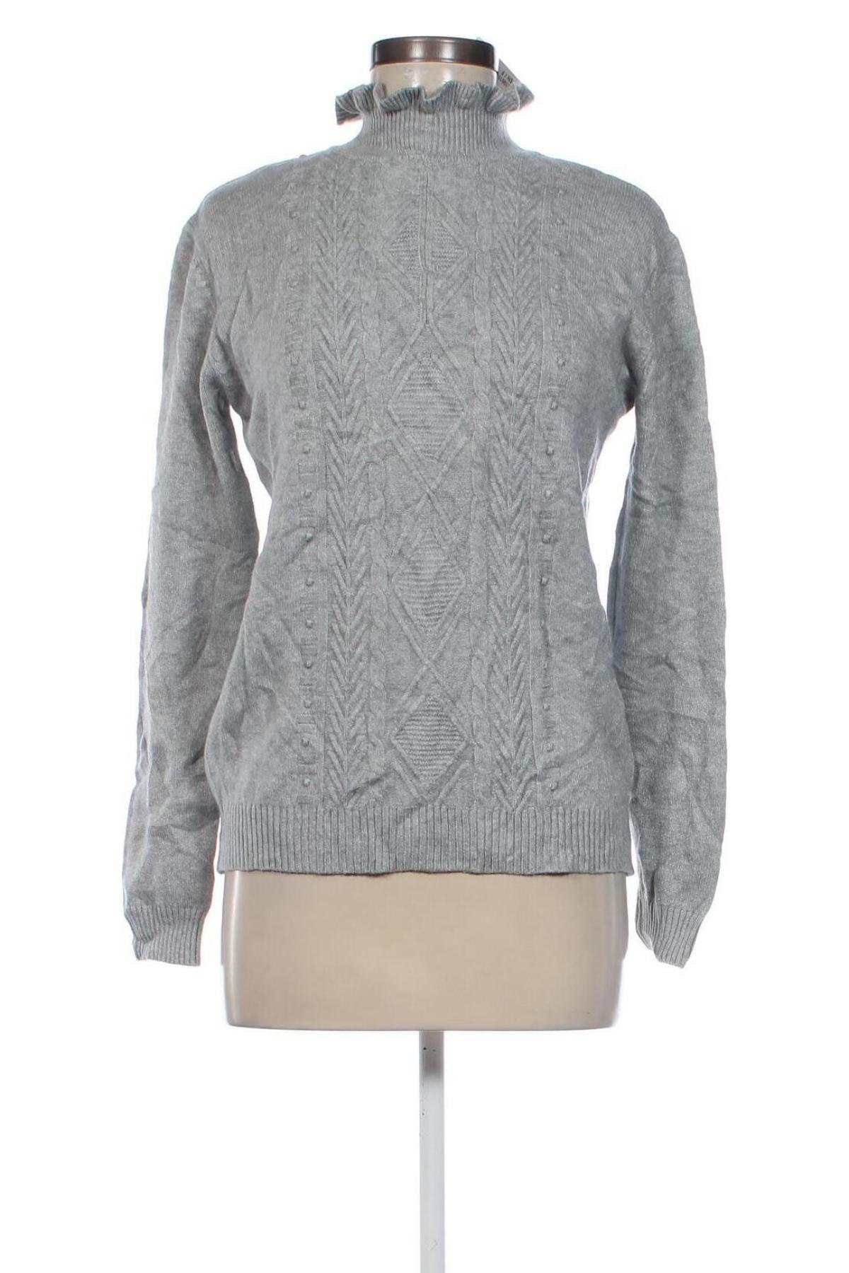 Damenpullover, Größe M, Farbe Grau, Preis 11,99 €