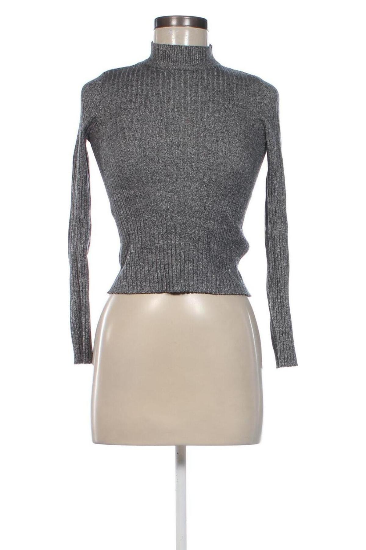 Damenpullover Bershka, Größe S, Farbe Grau, Preis € 20,49