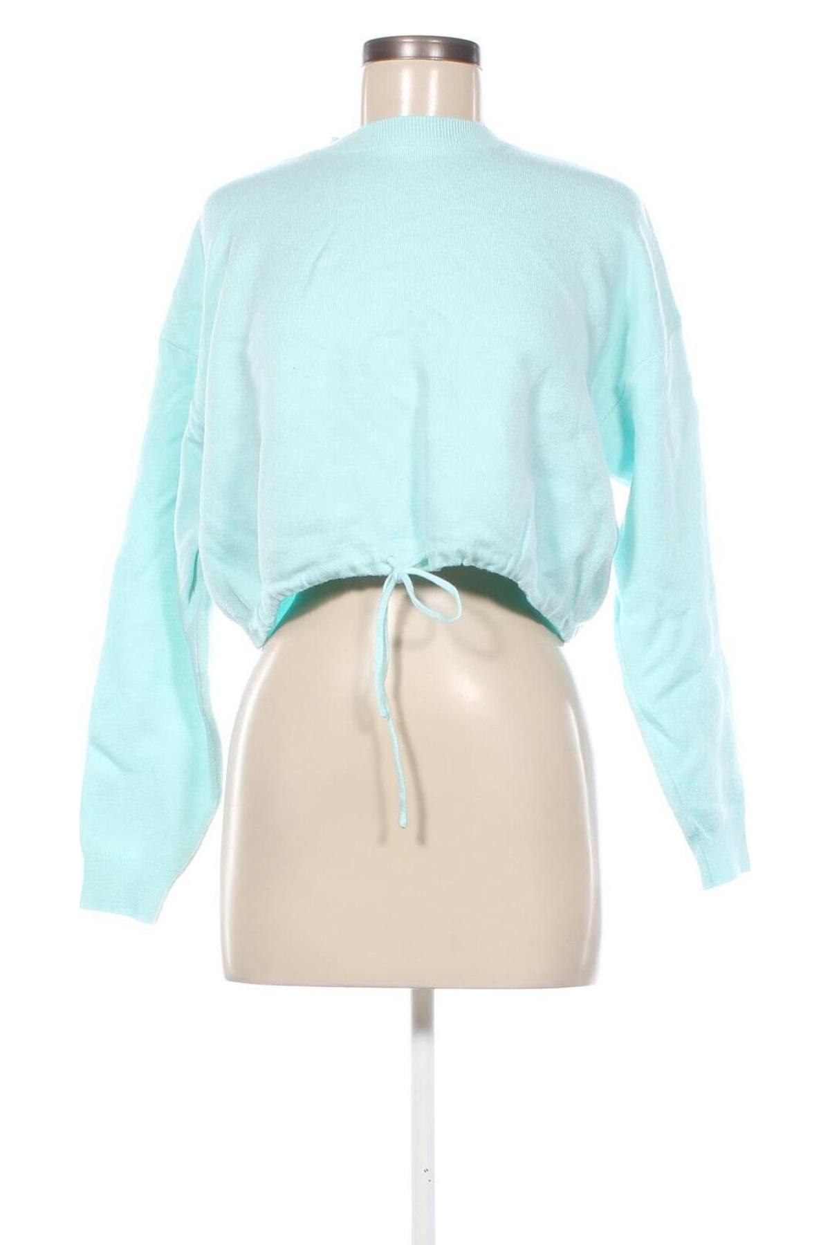 Damenpullover Bershka, Größe S, Farbe Blau, Preis € 11,99