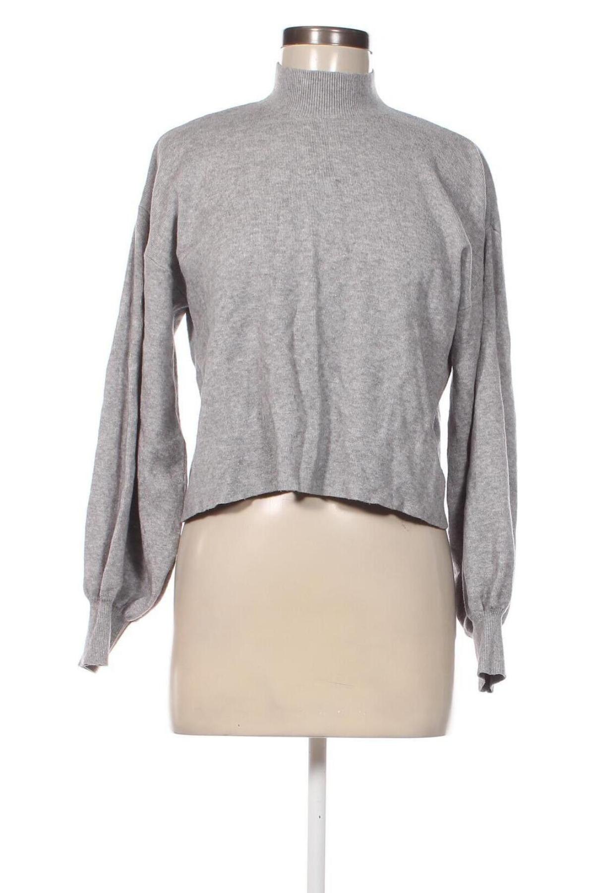 Damenpullover Bershka, Größe XS, Farbe Grau, Preis € 11,99