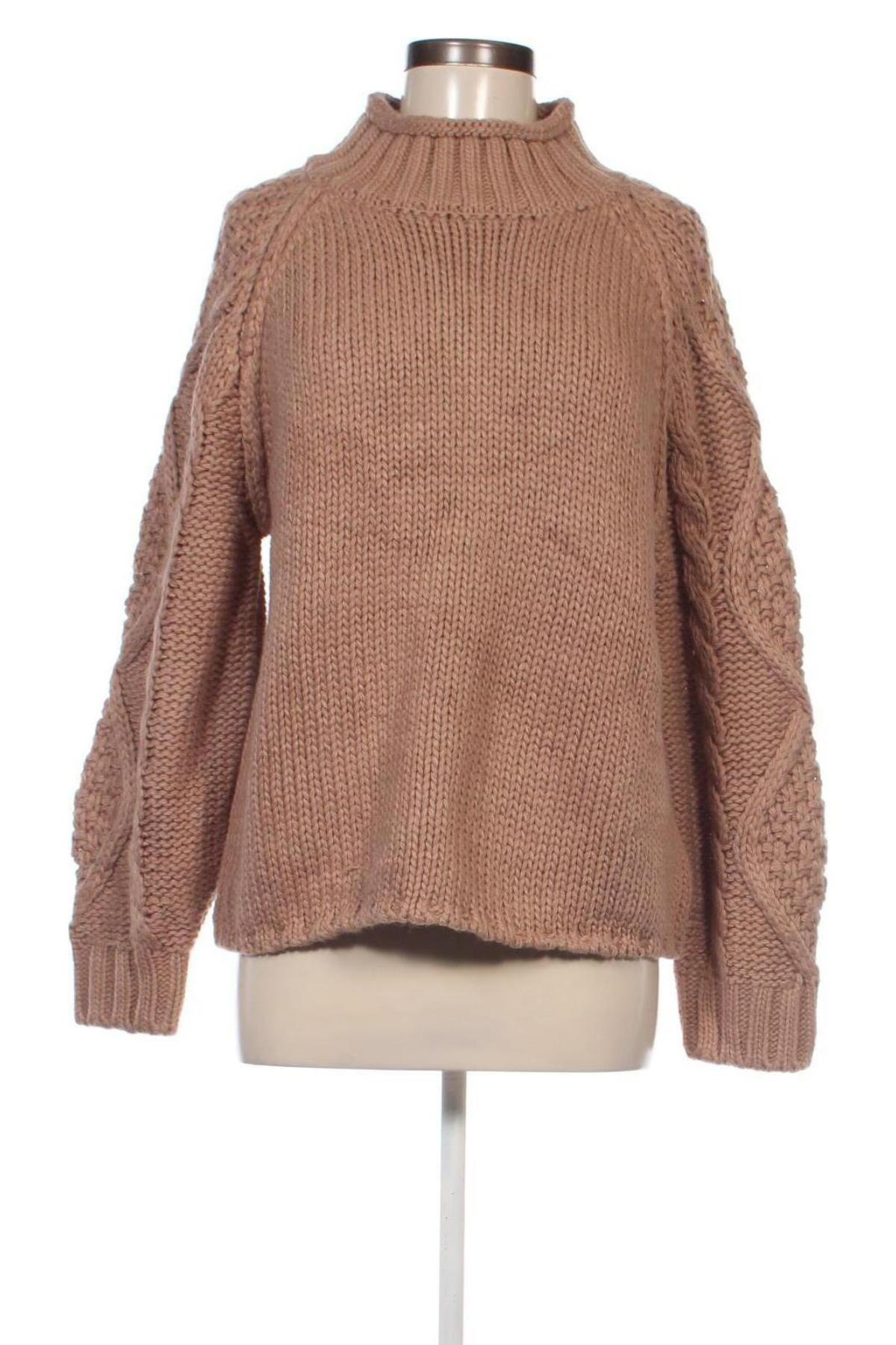 Damenpullover C&A, Größe M, Farbe Beige, Preis € 12,49