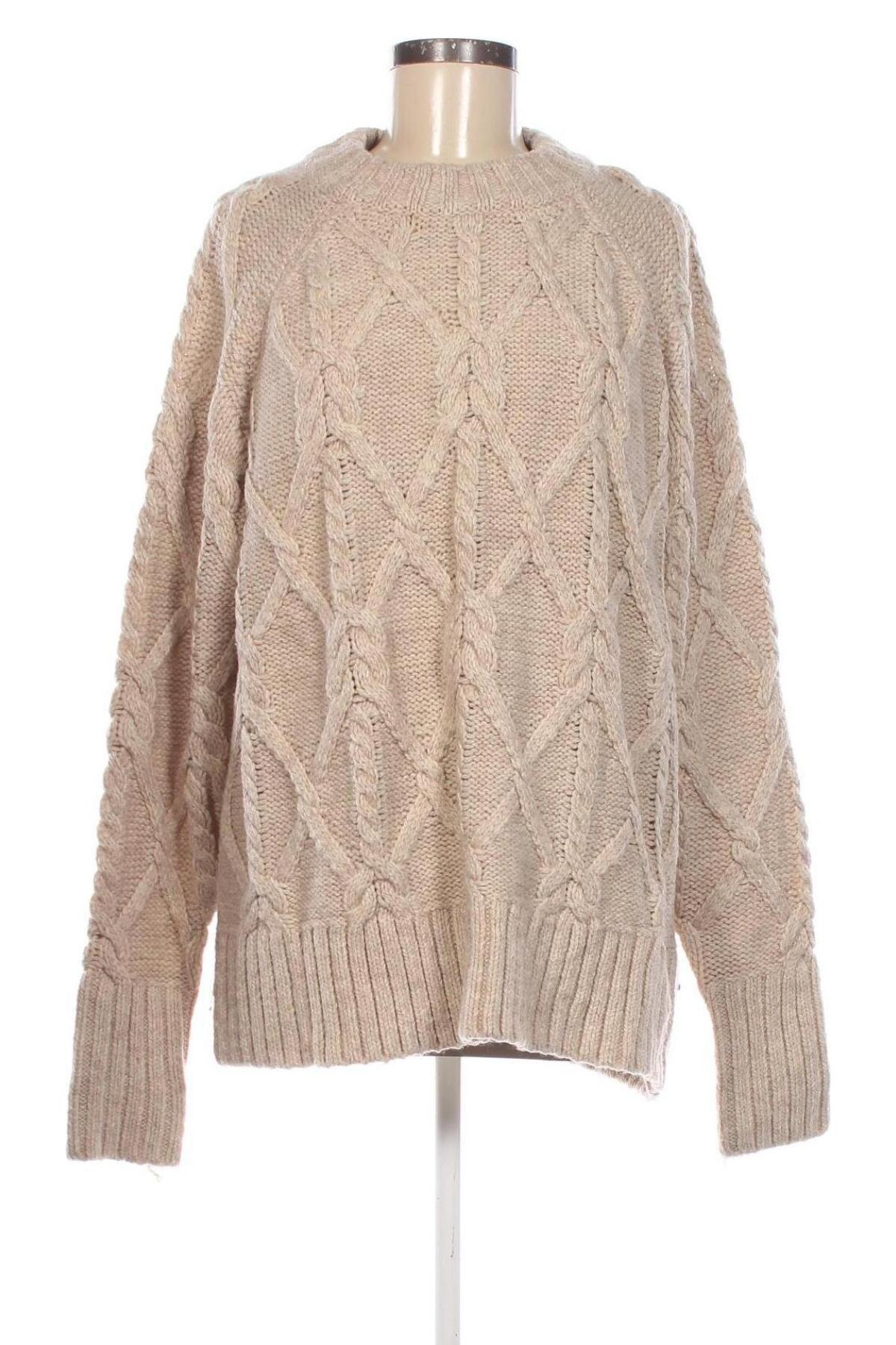 Damski sweter H&M Divided, Rozmiar M, Kolor Beżowy, Cena 53,99 zł