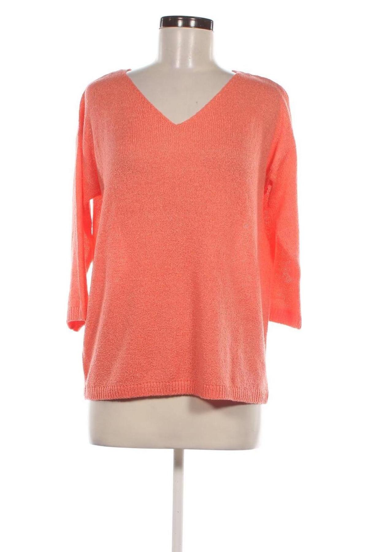 Damenpullover Jean Pascale, Größe S, Farbe Orange, Preis 10,99 €