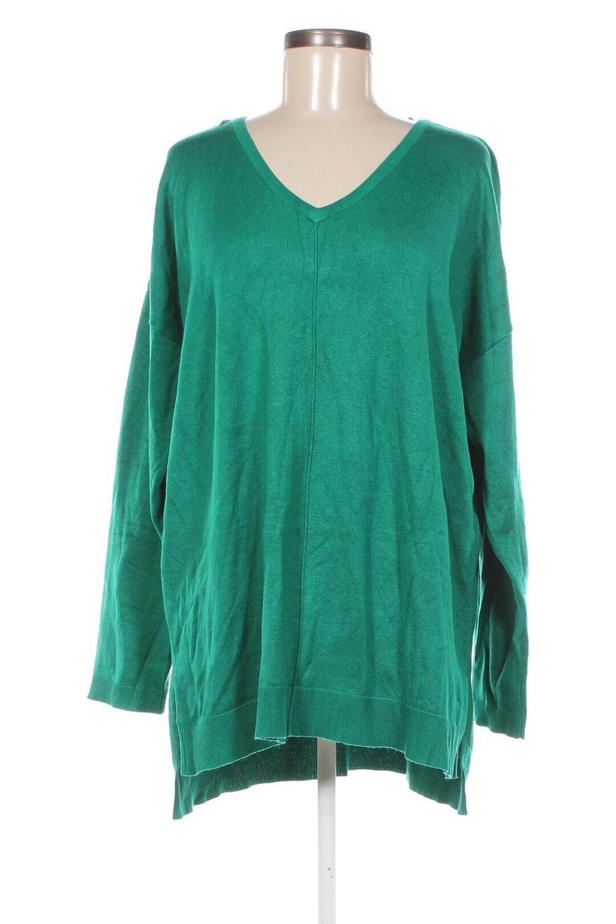 Damenpullover Lane Bryant, Größe XXL, Farbe Grün, Preis 17,99 €